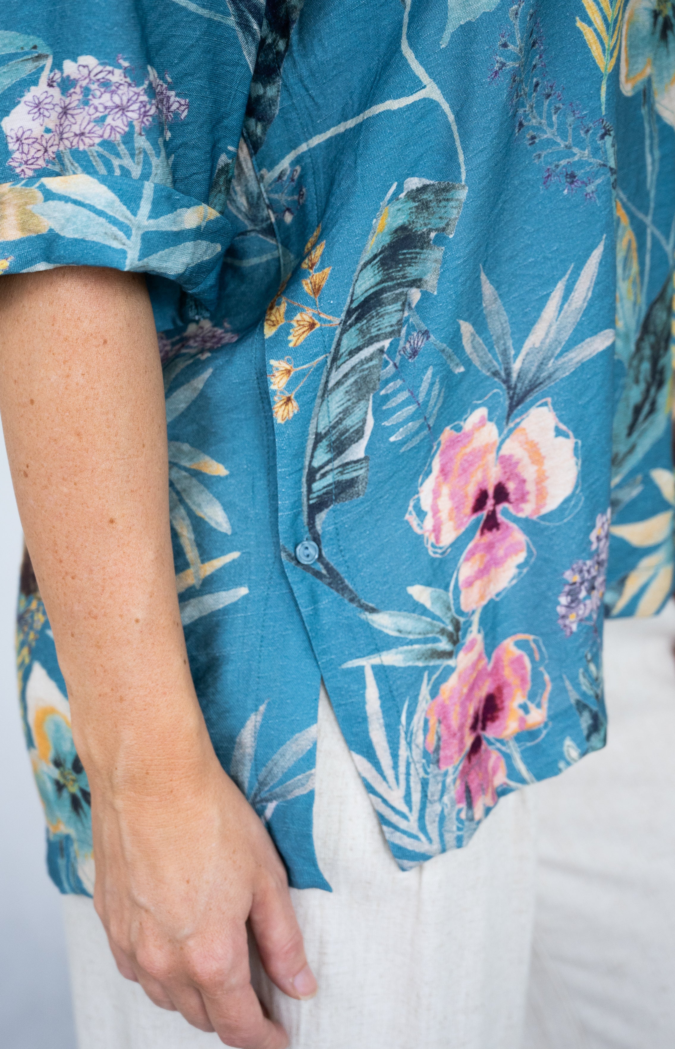 Lorna Top (Denim Blue)