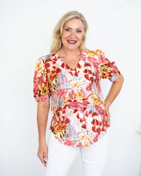 Monica Top (Pink)