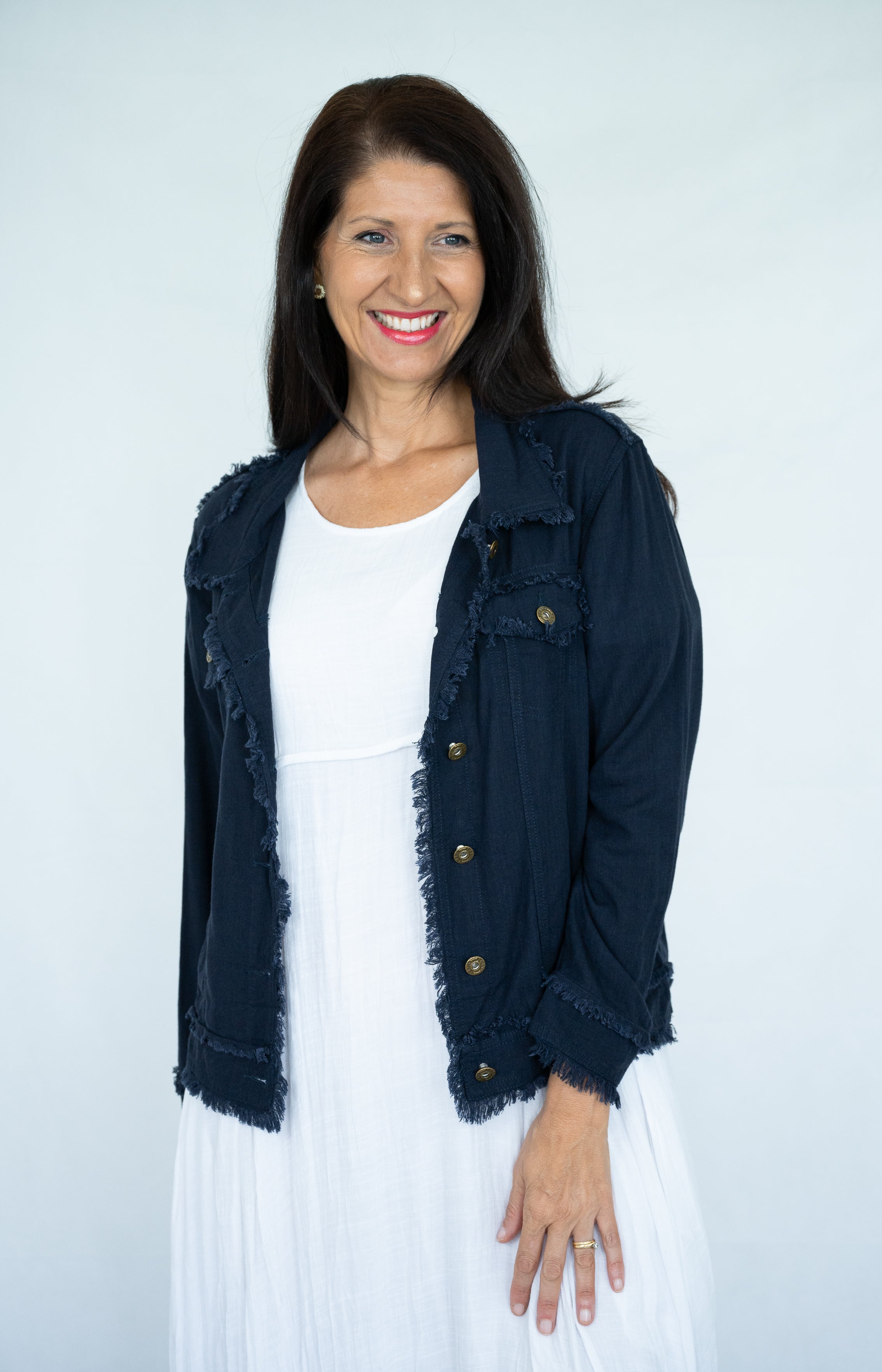 Alivia Jacket (Navy)