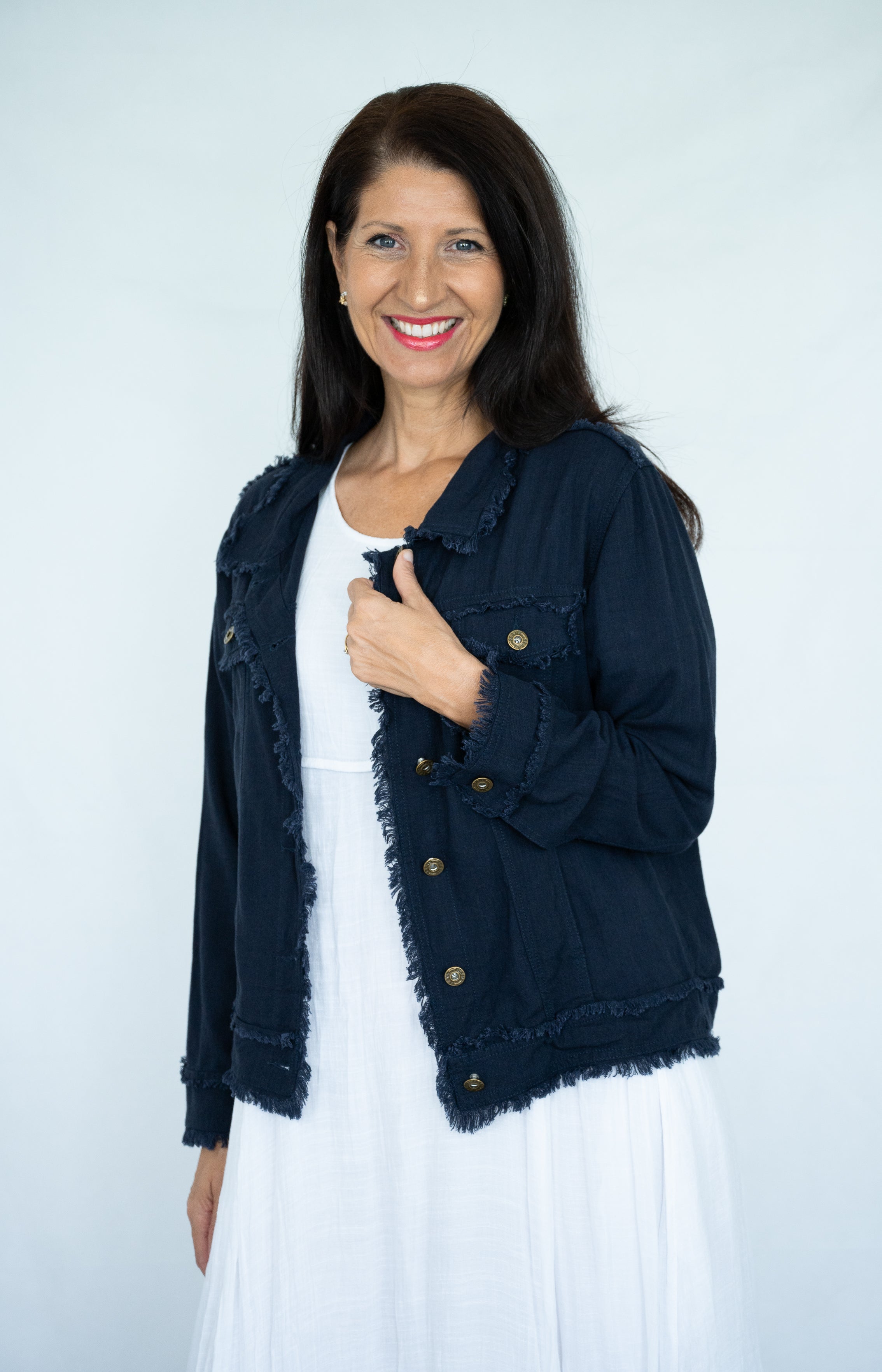 Alivia Jacket (Navy)