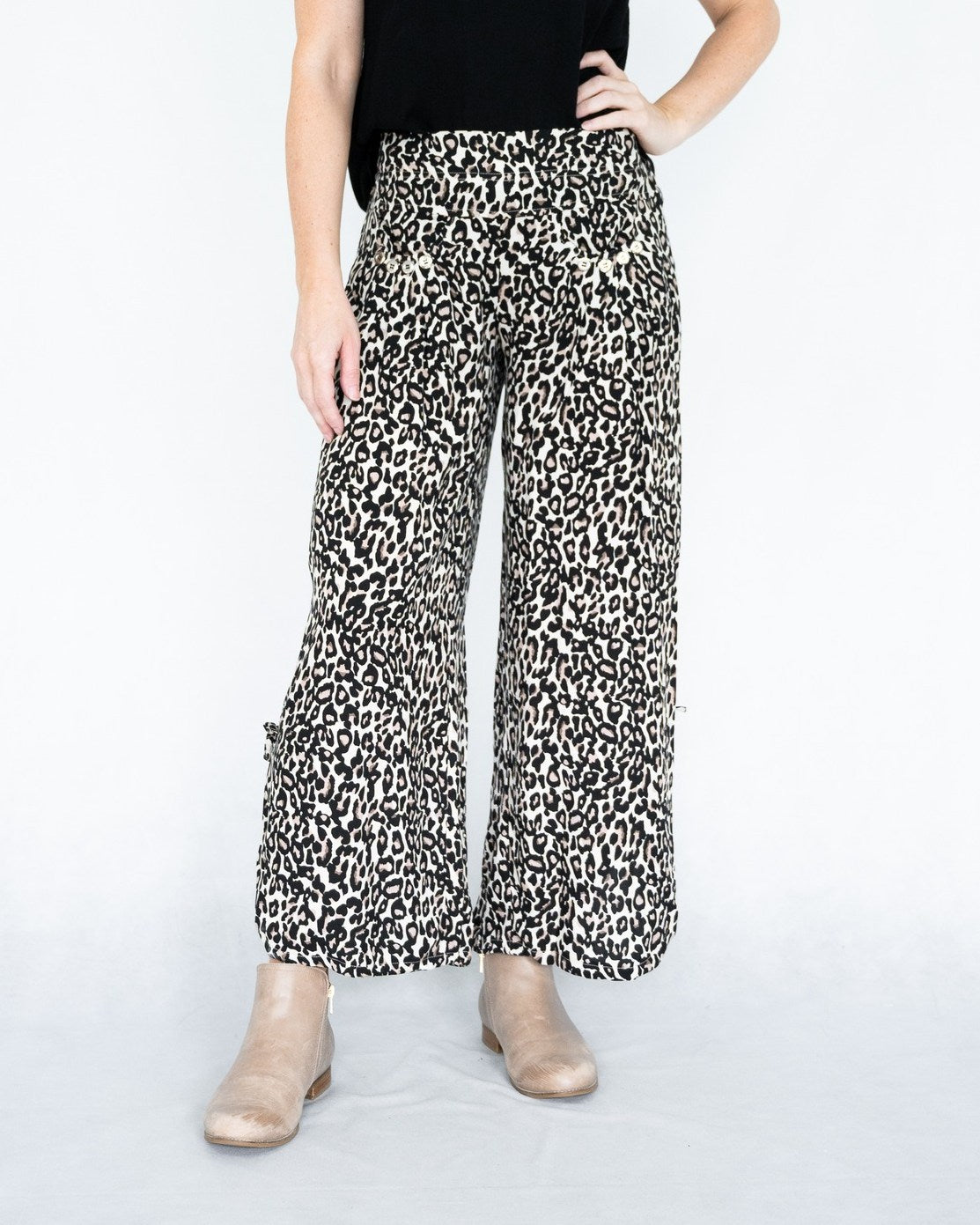 Eloise Pants ( Leopard Print)