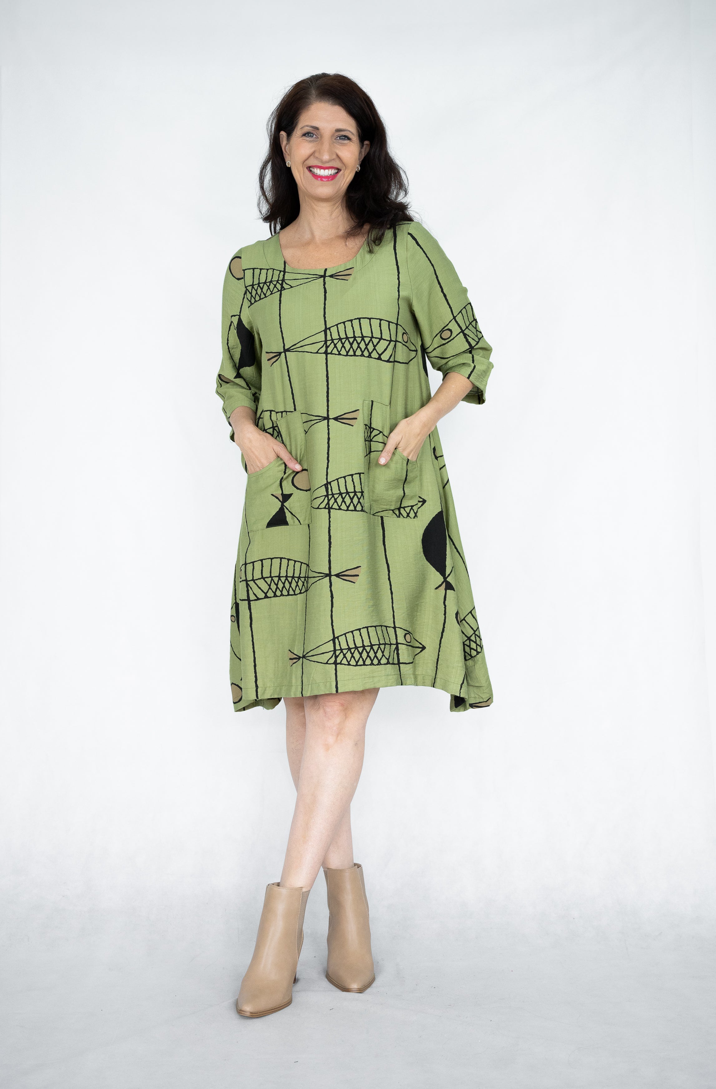 Karah Dress (Sage)