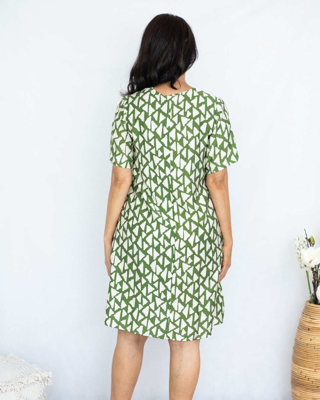 Ayla Dress (Sage)
