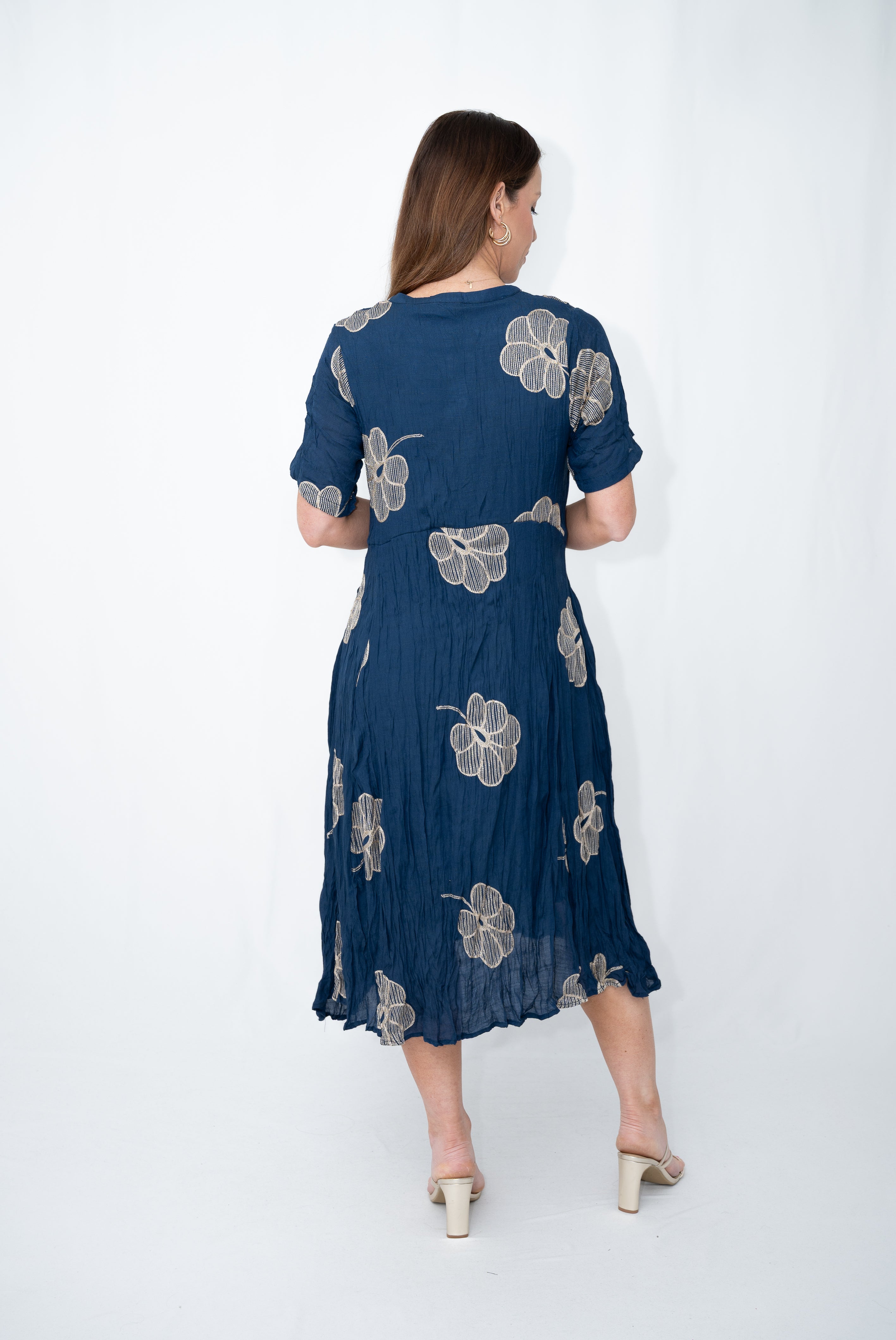 Gretal Dress (Navy)