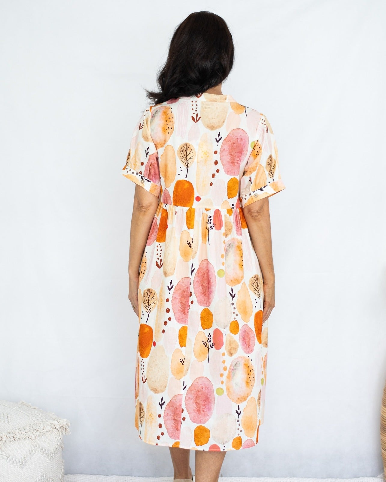 Franki Dress (Orange)