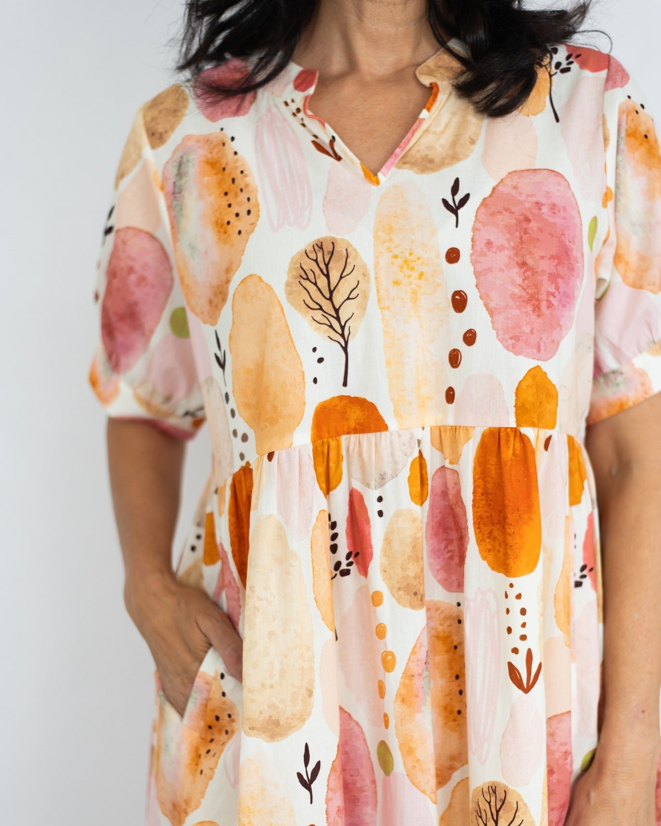 Franki Dress (Orange)