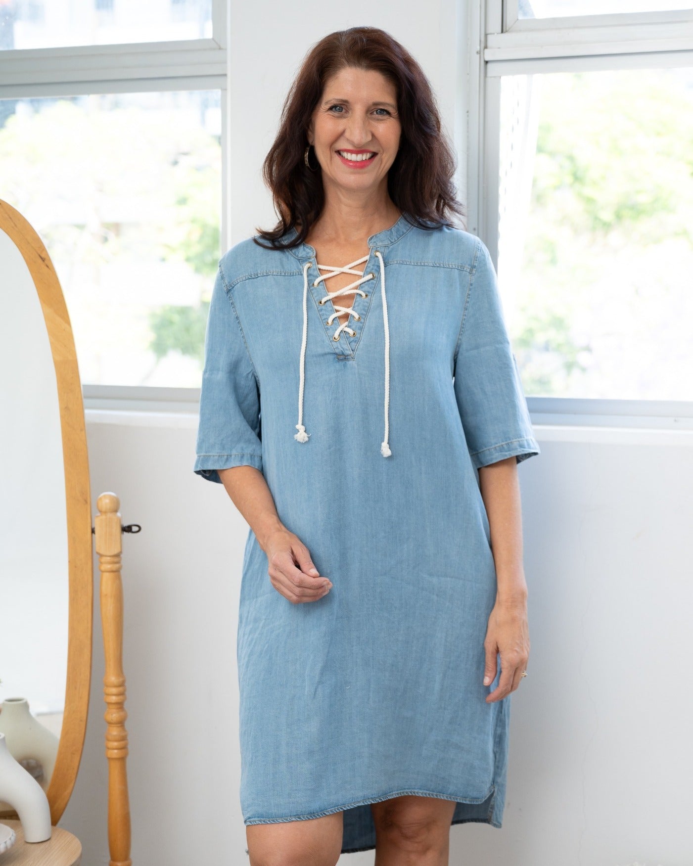 Penny Dress (Denim)