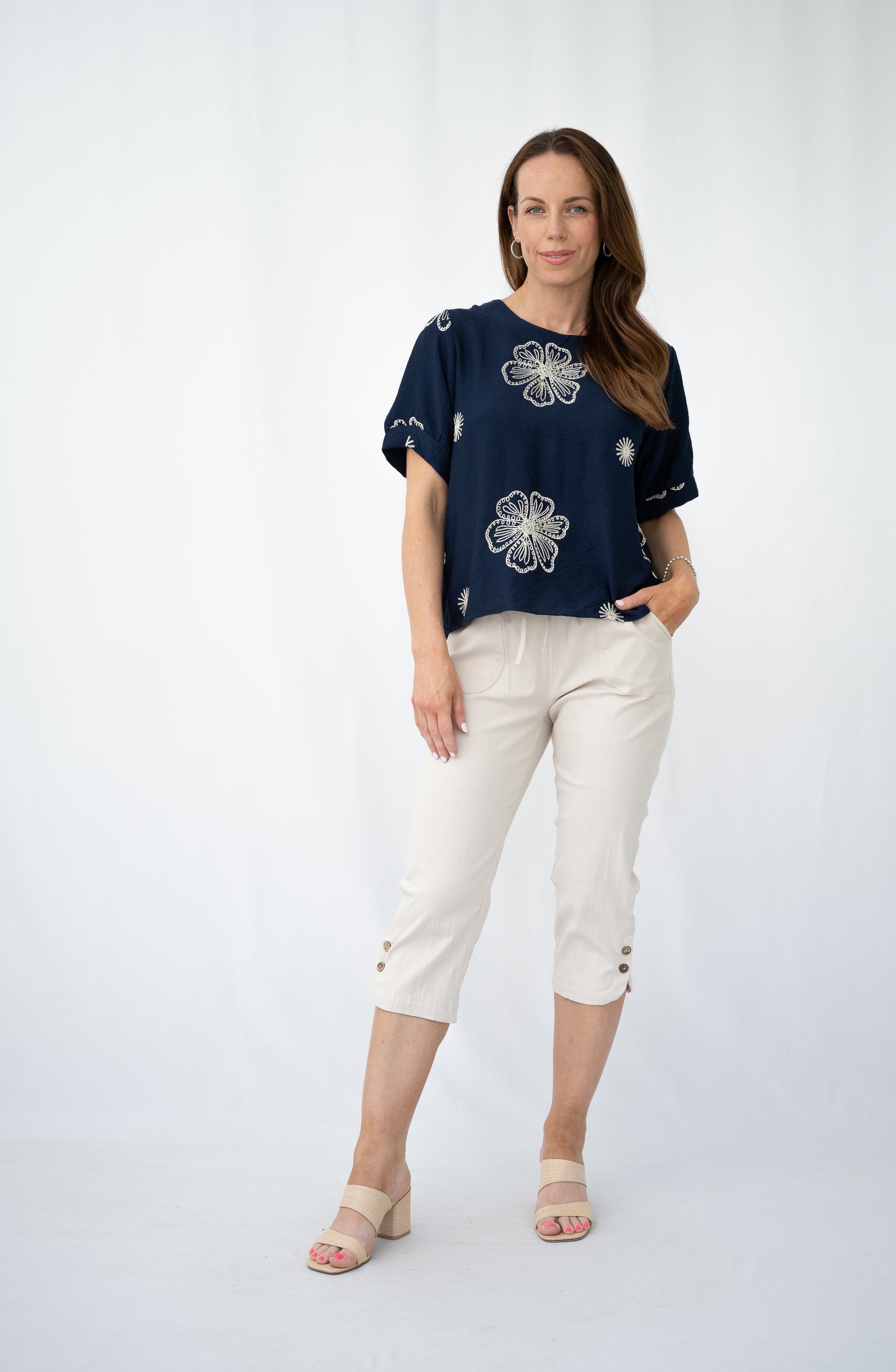 Lois Top (Navy)