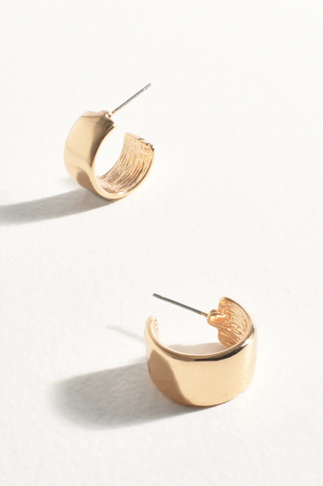 Mini Metal Hoops (Gold)