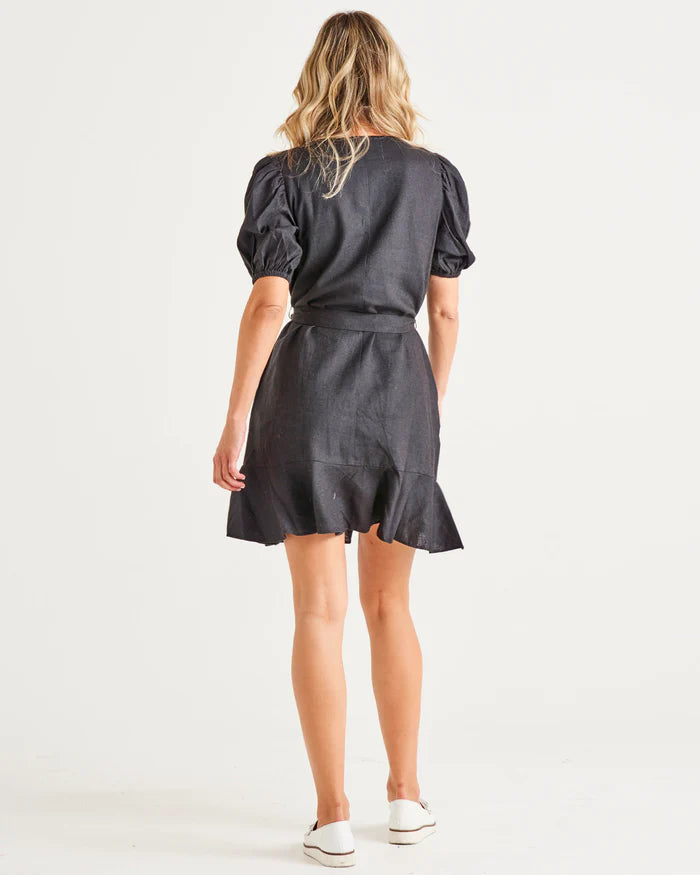 Birdie Dress - Coal | Betty Basics