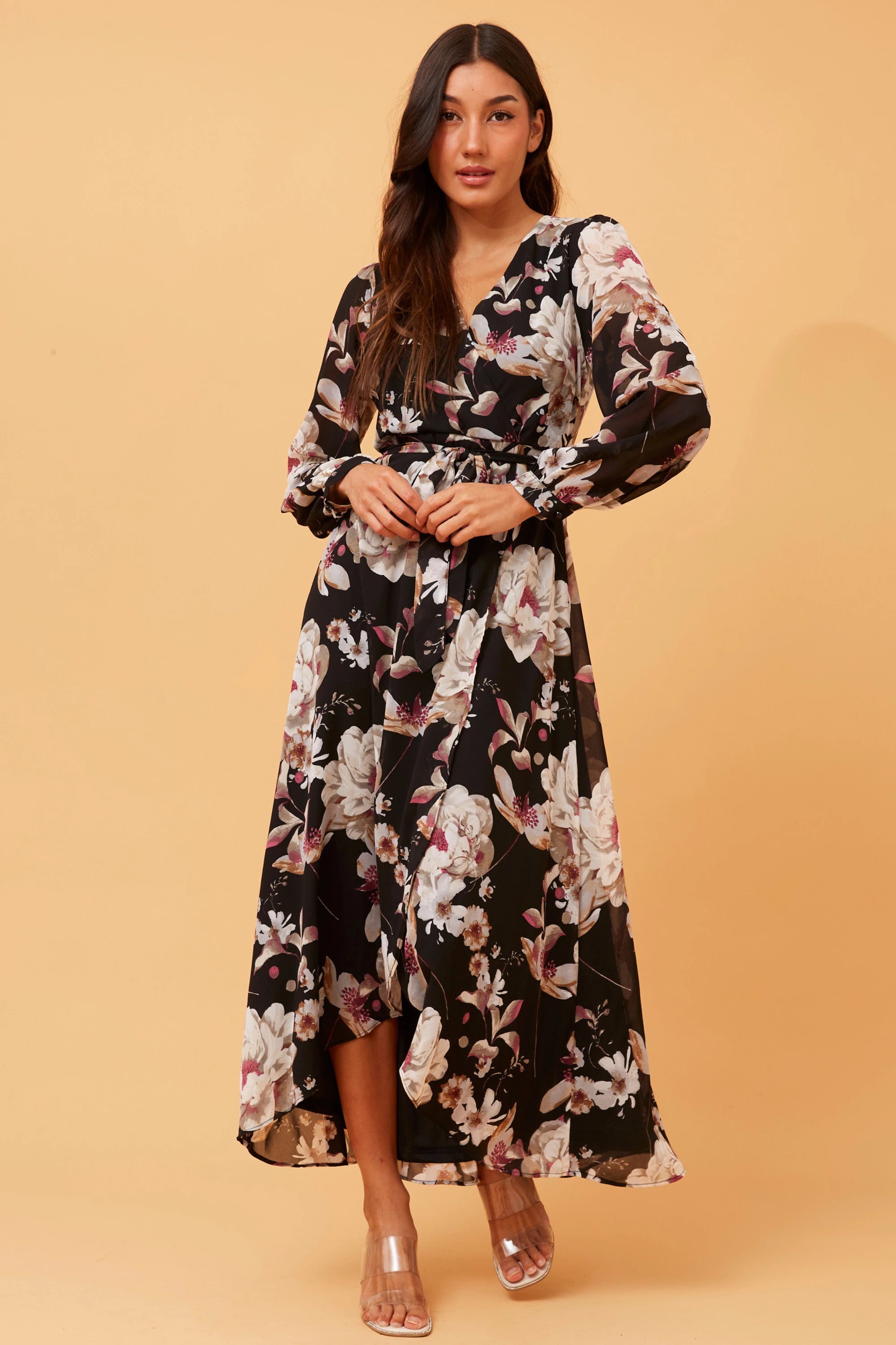 Millicent FLORAL WRAP DRESS