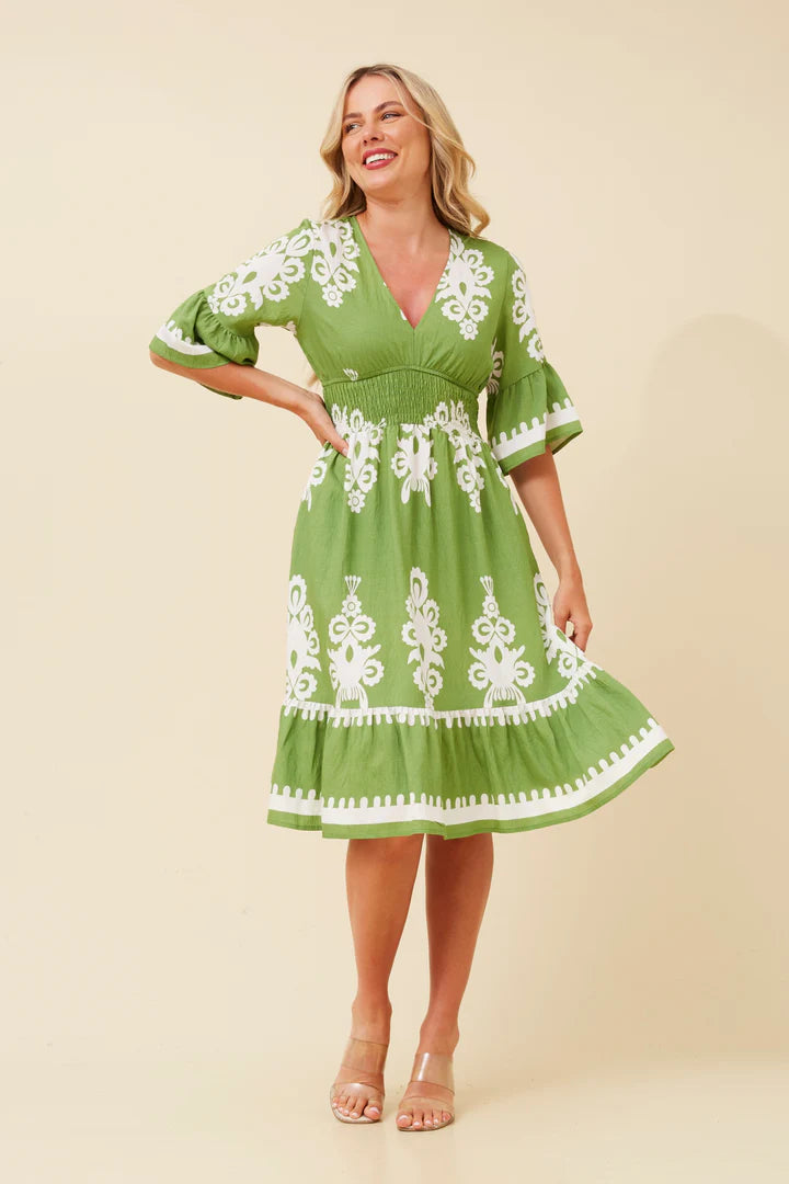 Ria Dress (Green)