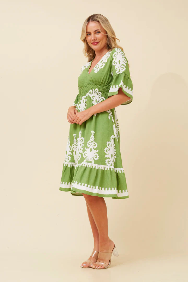 Ria Dress (Green)