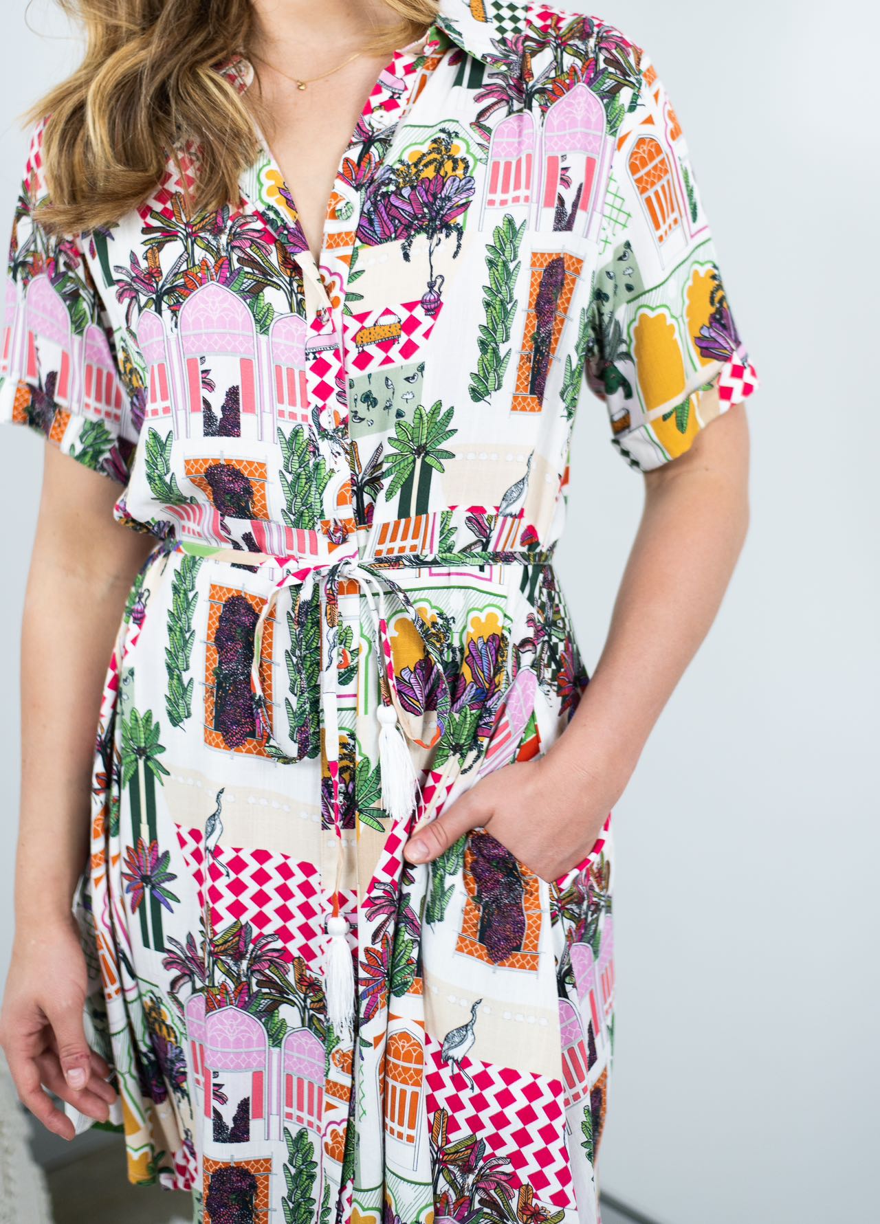Nettie Shirt Dress