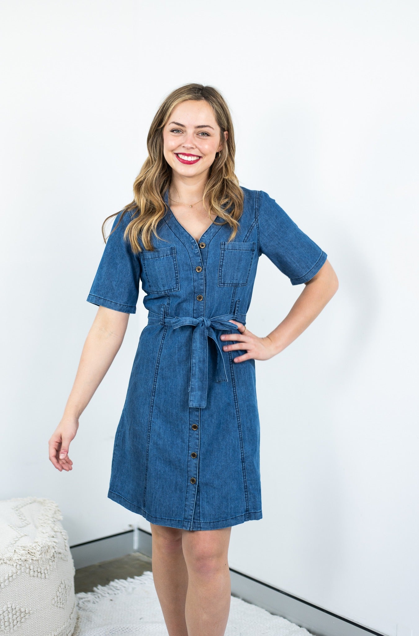 Manda Denim Dress