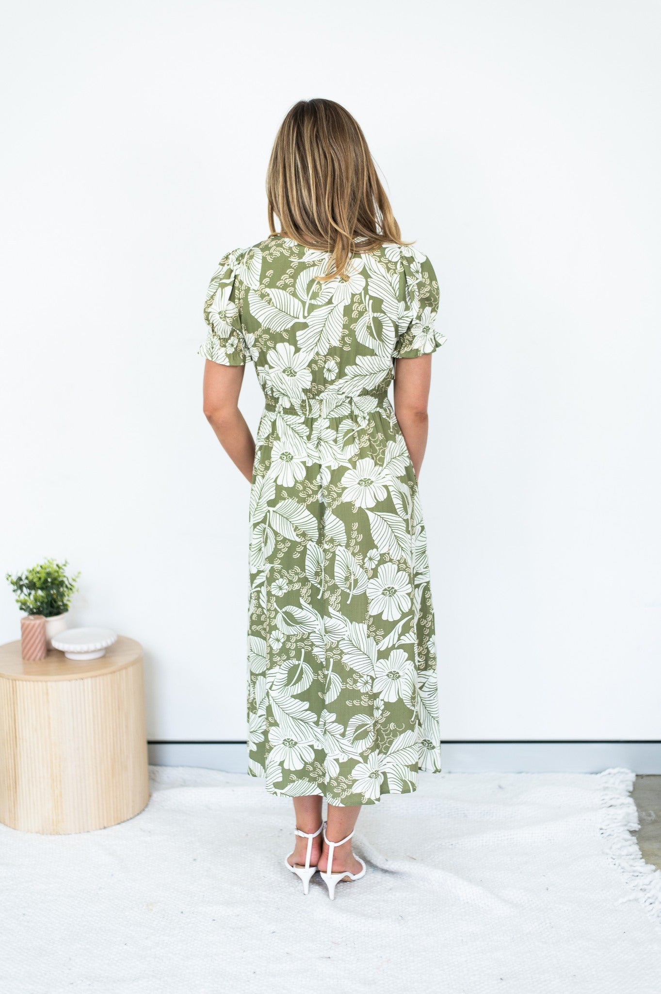 Phoebe Dress (Olive)