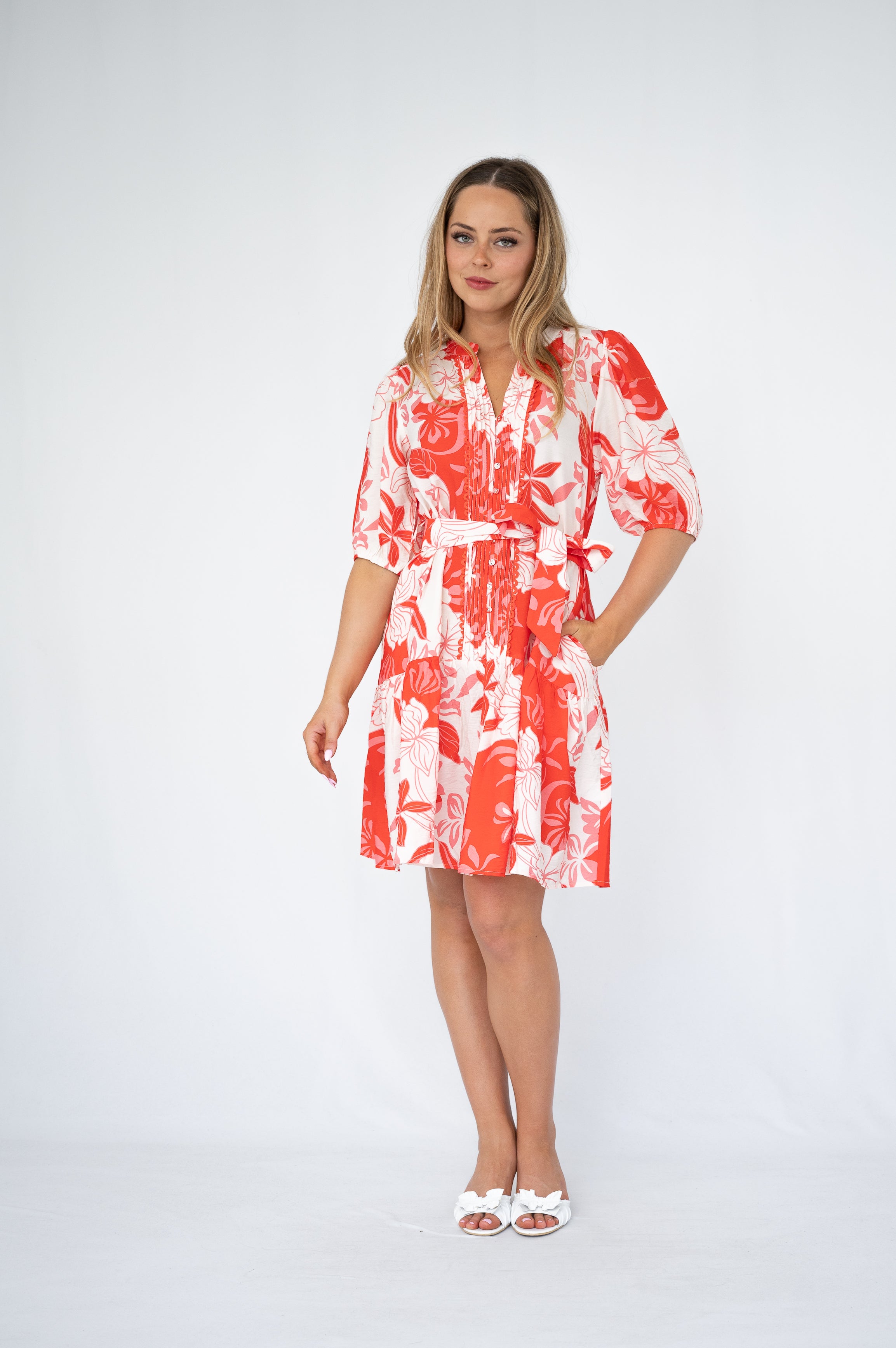 Sara Dress (Red)