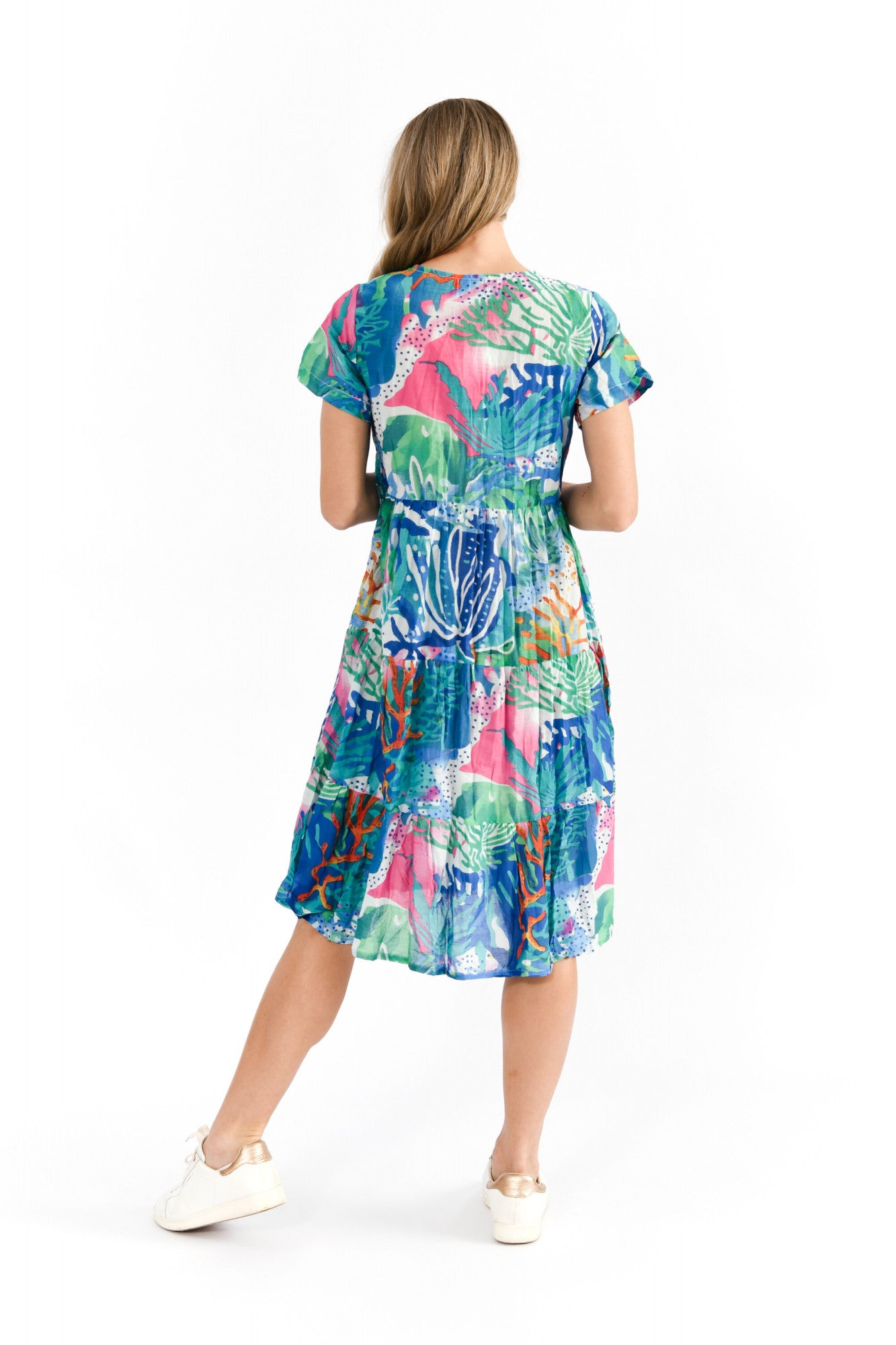 Thalia dress (CORAL REEF)