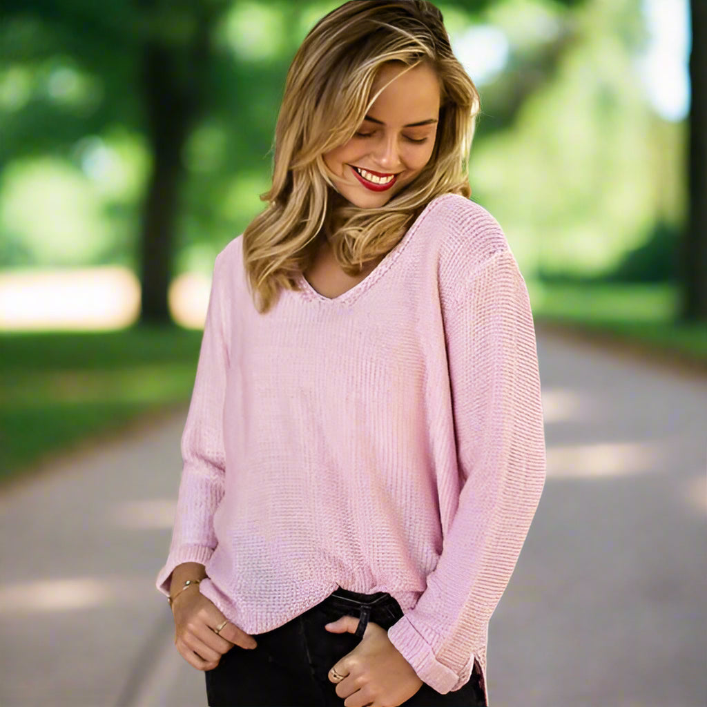 Courtney Knit (Baby Pink)