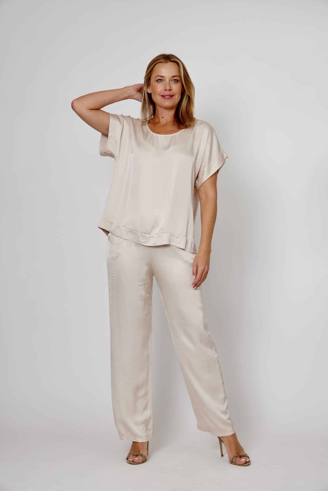 Fleur Pants (Beige)