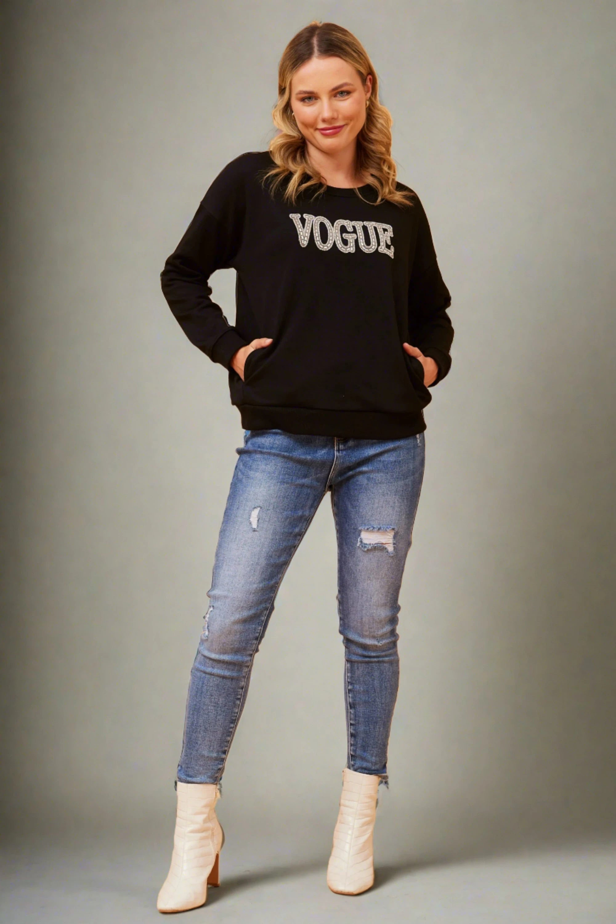 Vogue Jumper - Black
