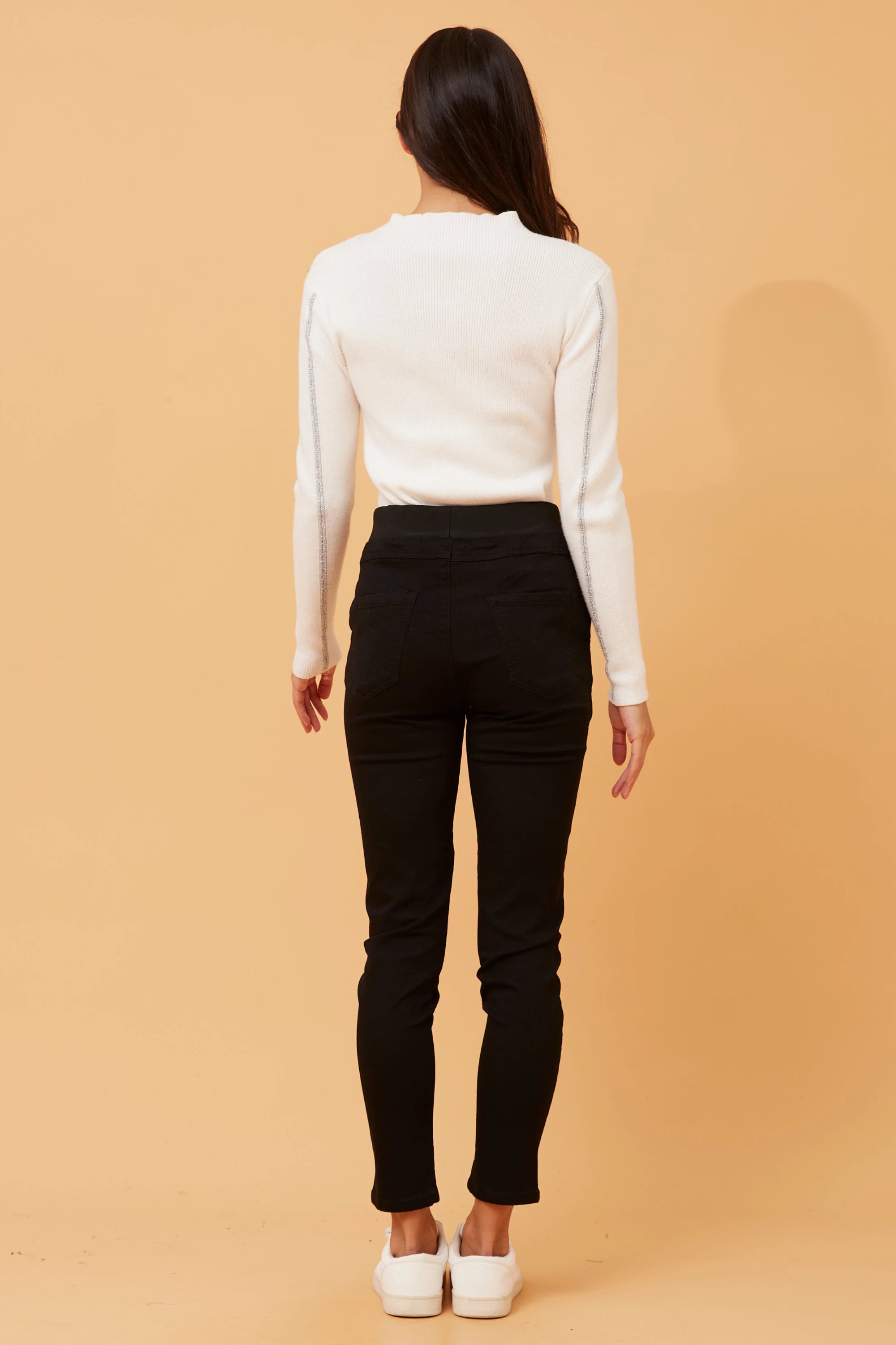 JAN SOLID JOGGER PANTS (BLACK)