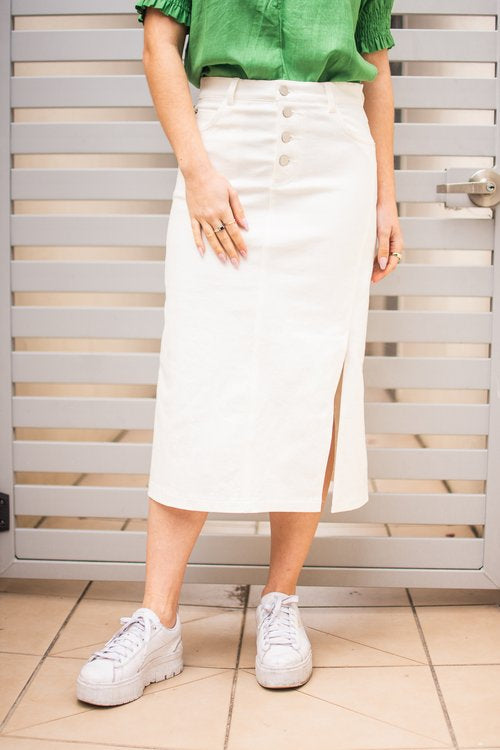 Zia Skirt - White