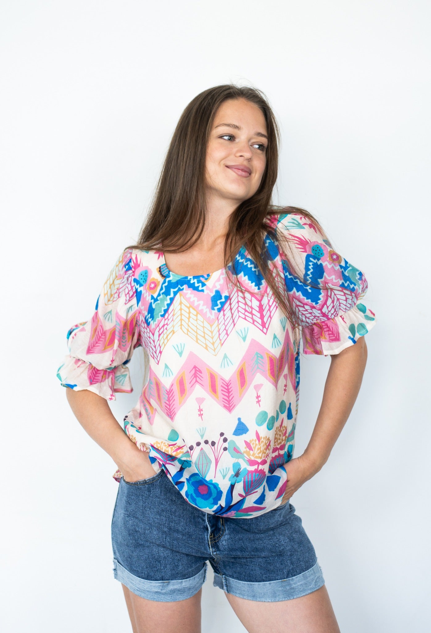 Aliyah Top (Blue)