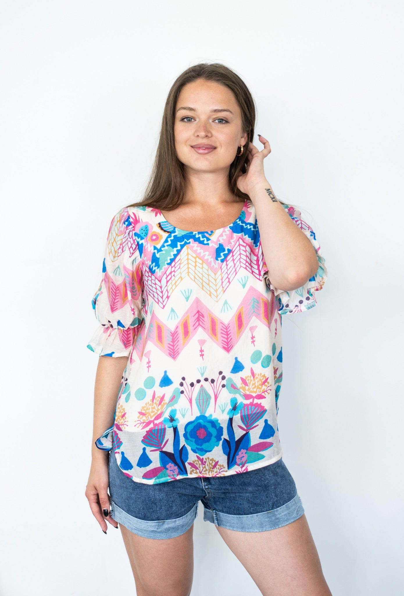 Aliyah Top (Blue)