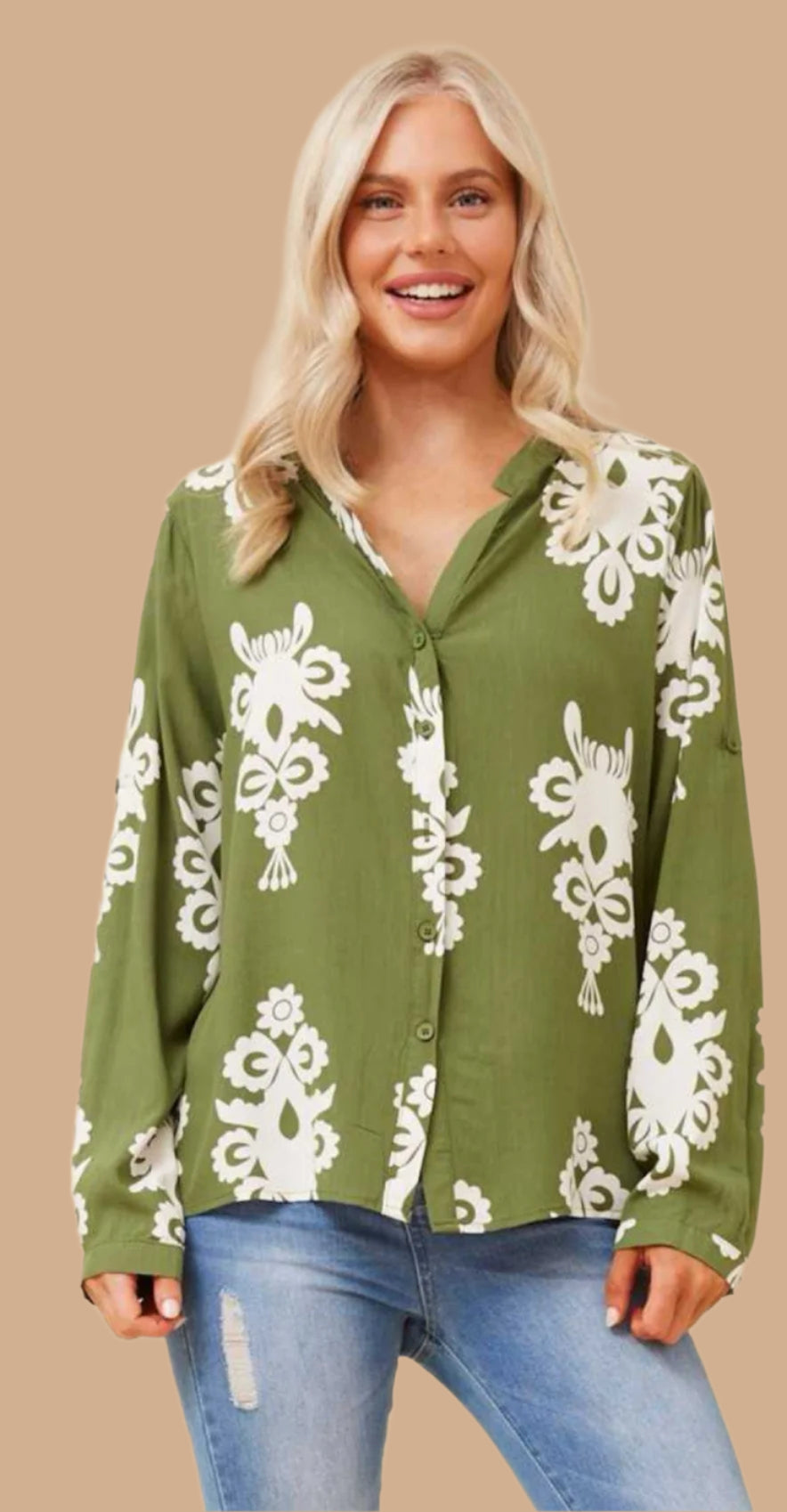 Lowri Shirt (Green)