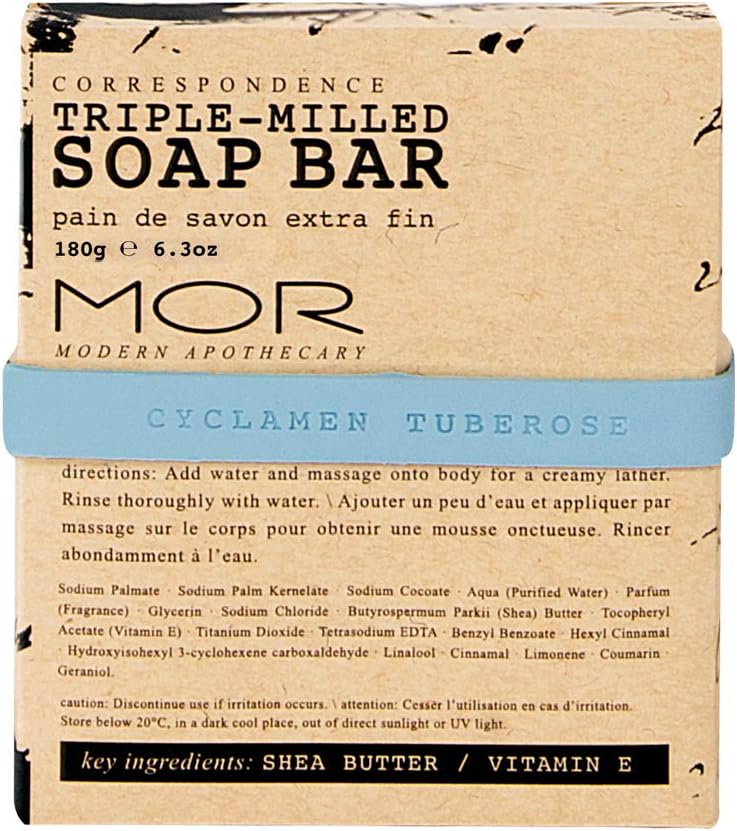 Triple Milled Soap Bar Cyclamen Tuberose