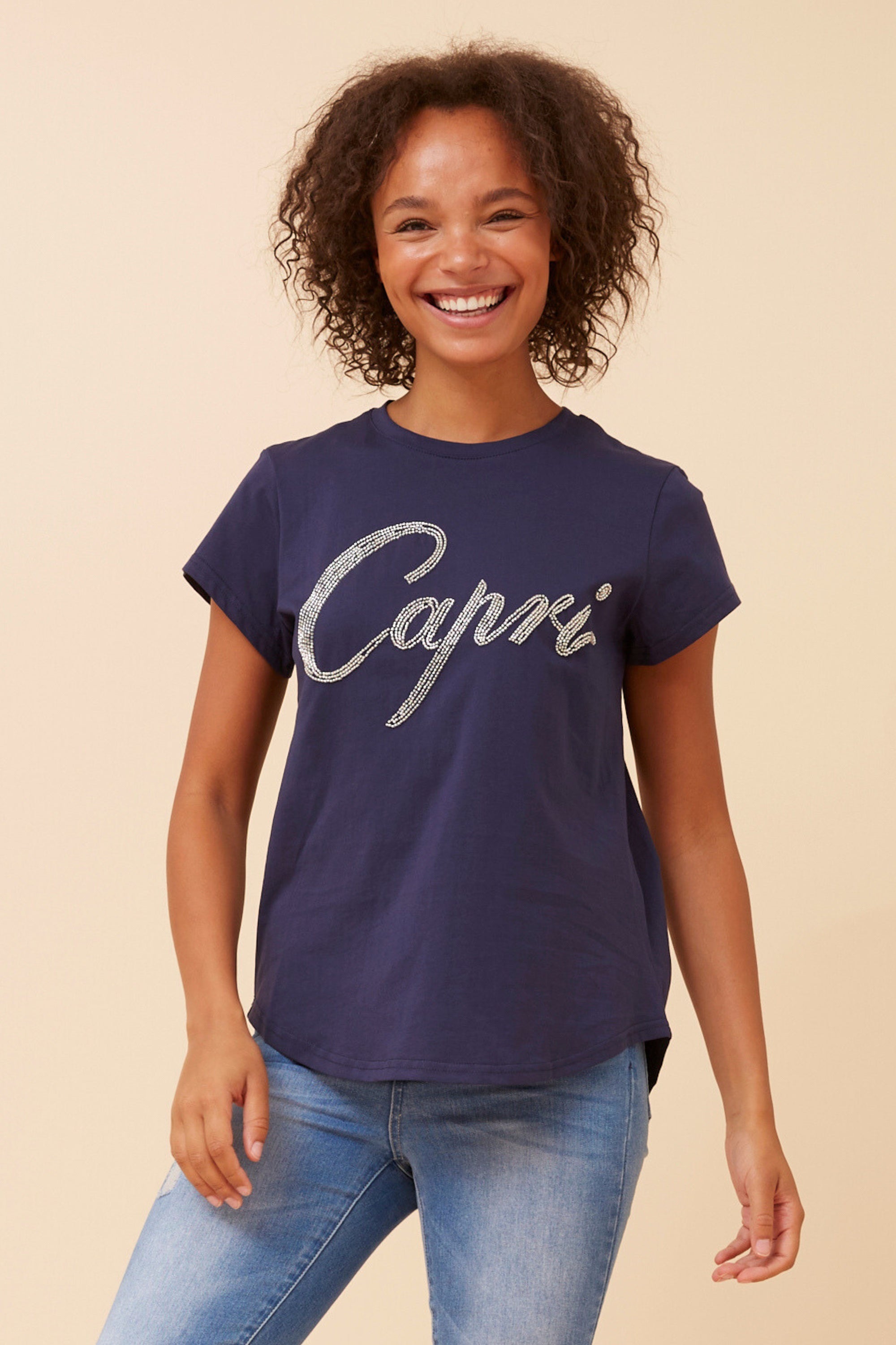 CAPRI TEE (Navy)