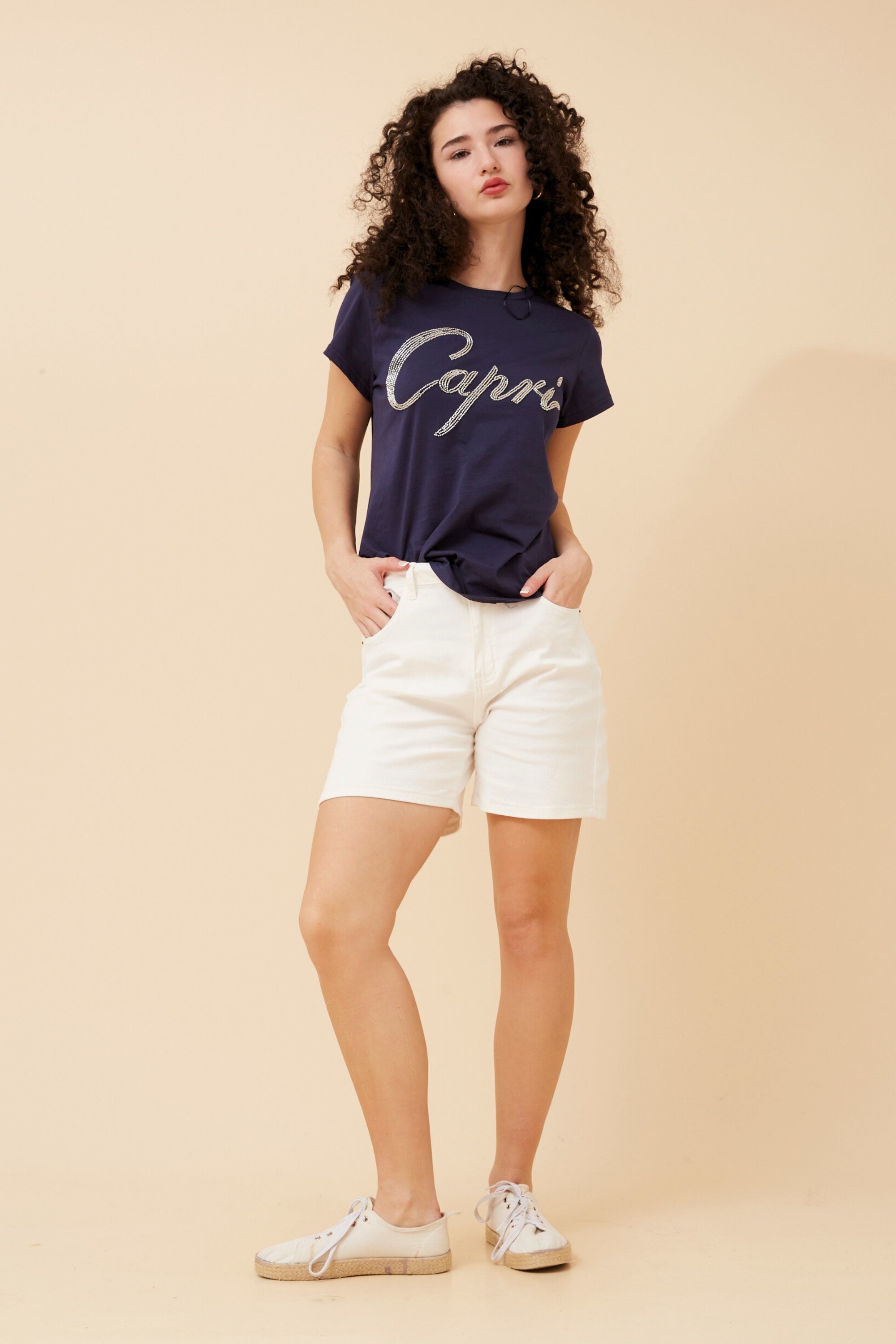 CAPRI TEE (Navy)