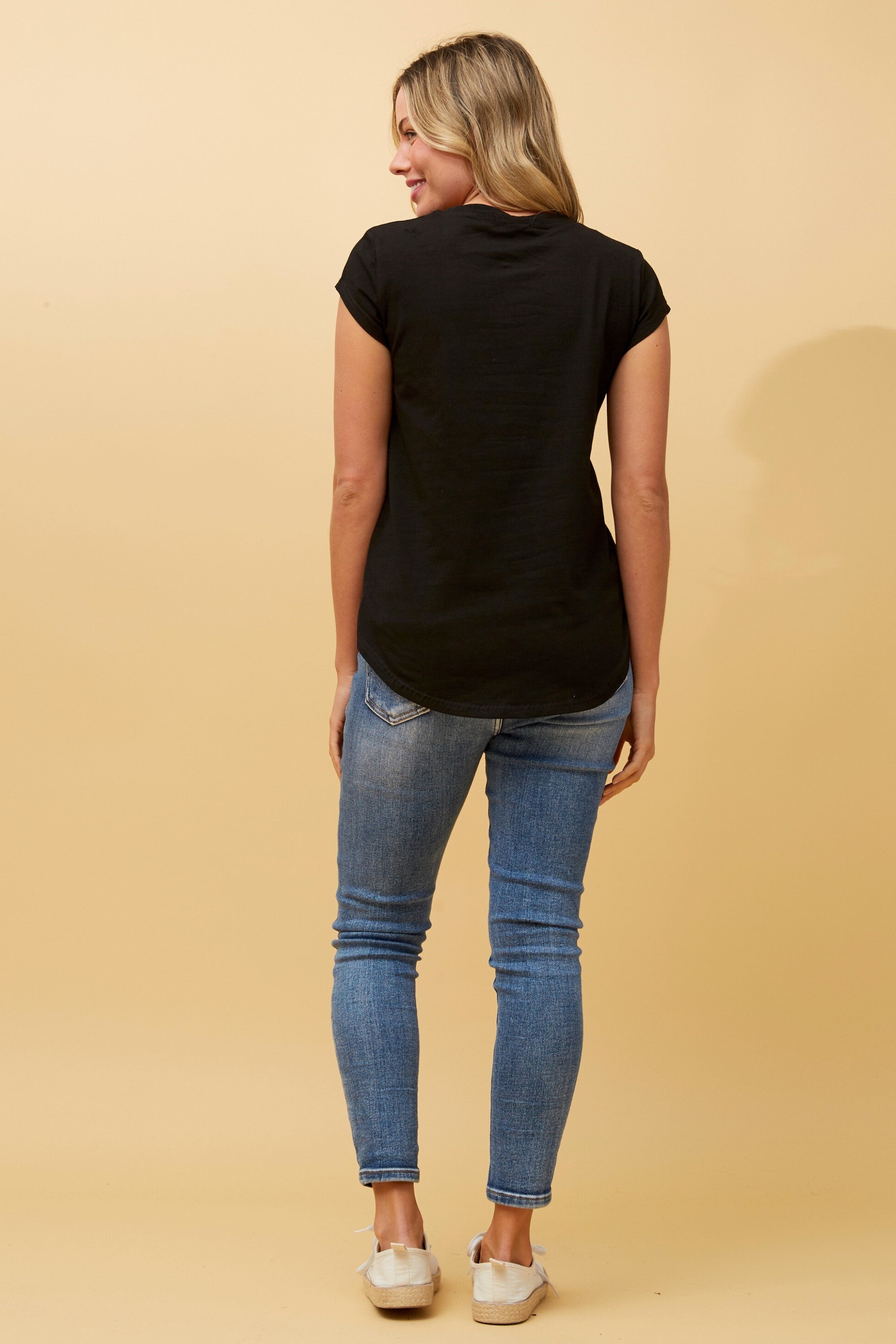 Coco NYC Logo Tee - Black