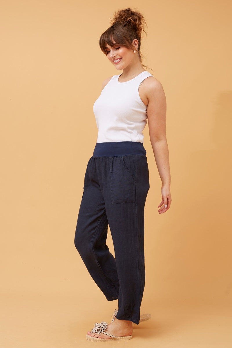 Edie Pants (NAVY)
