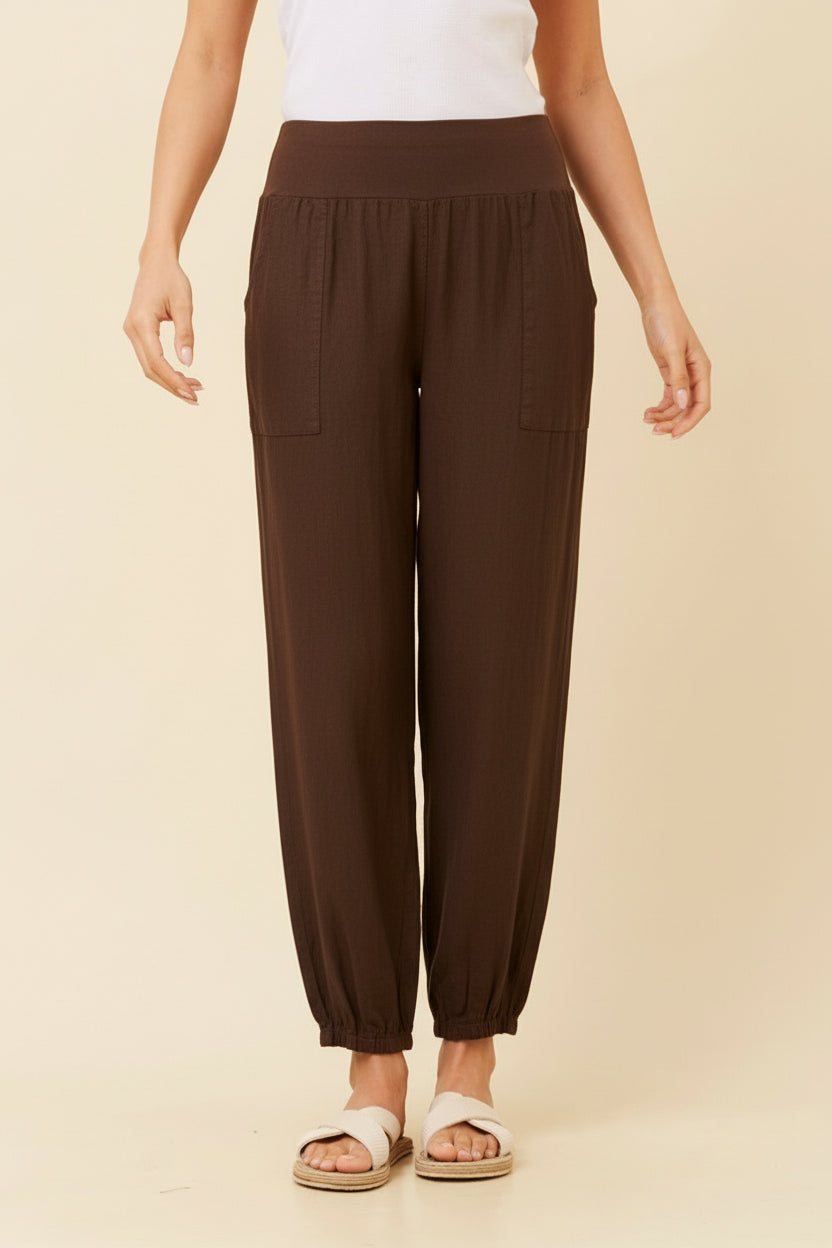 Edie Pants (BITTER CHOCOLATE)