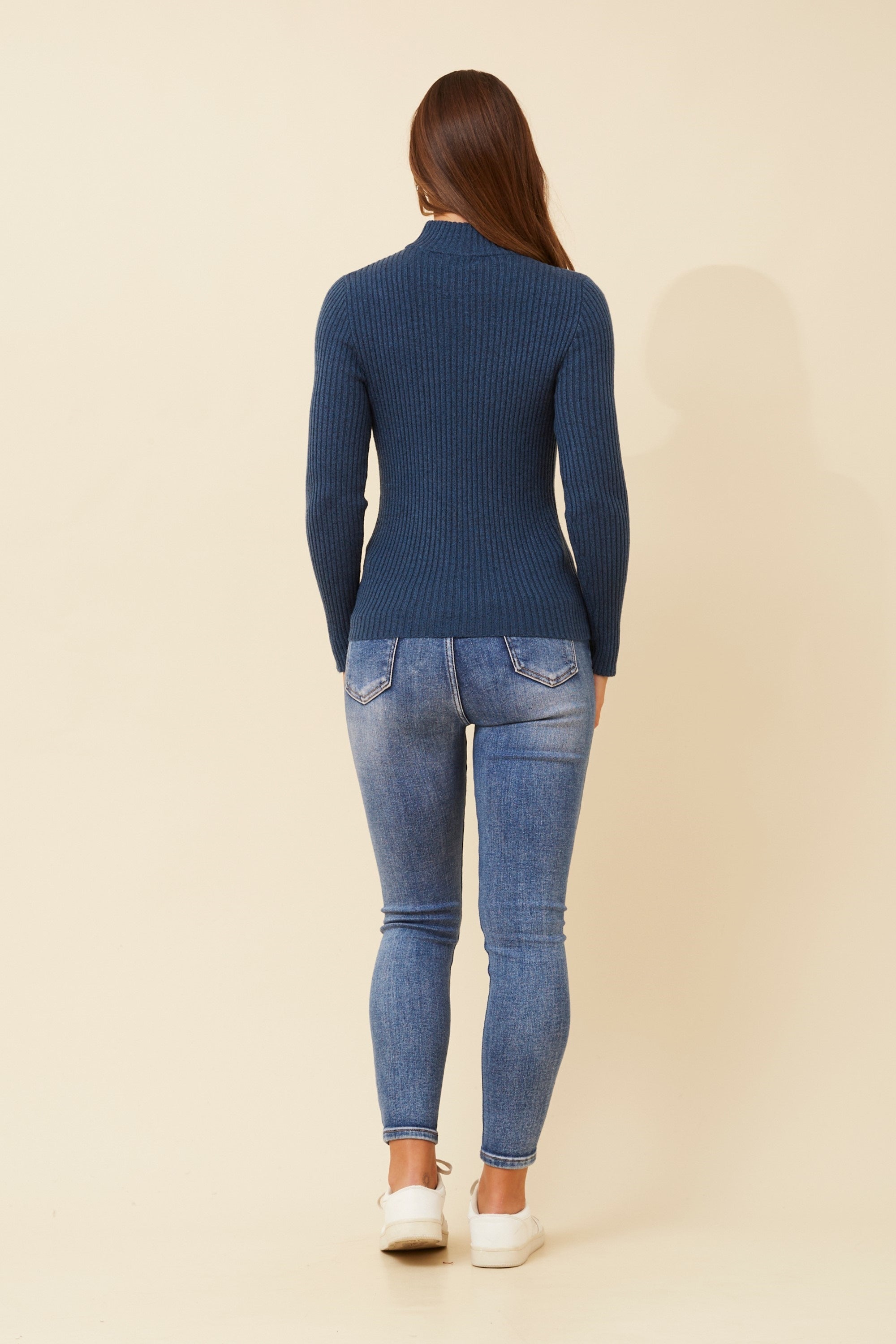 Alethea Top ( POSEIDON BLUE)