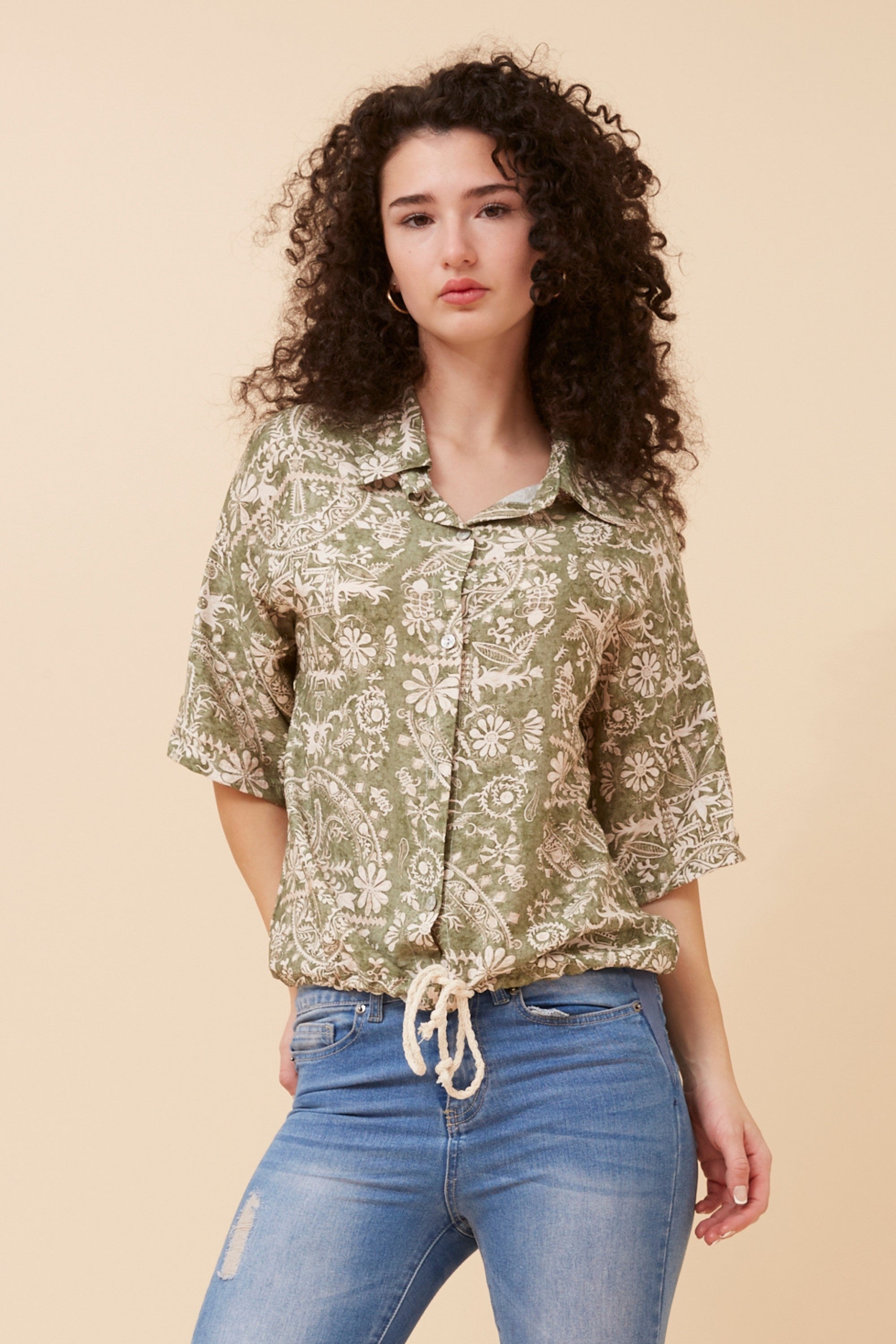 Antonia Shirt (Sage)