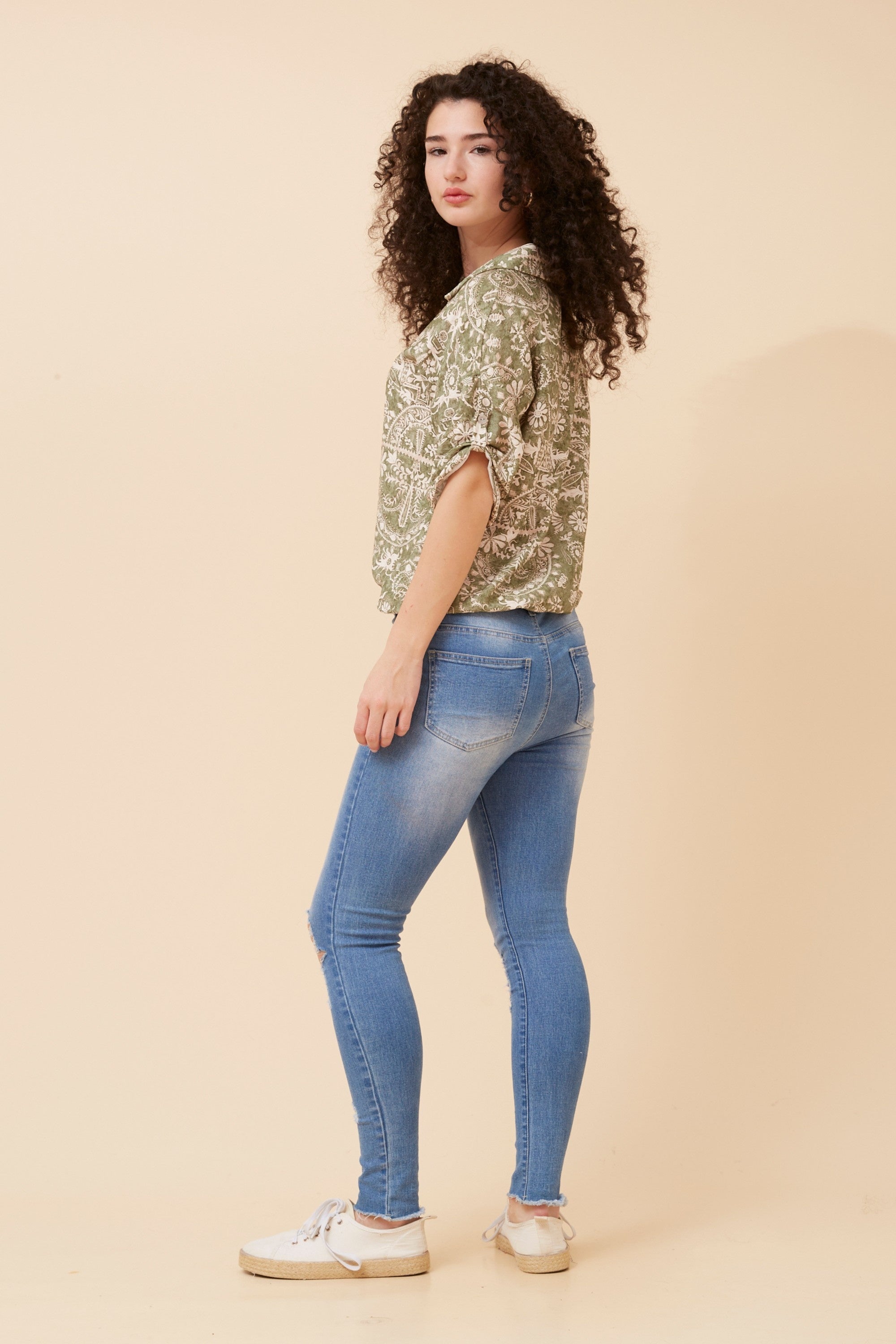 Antonia Shirt (Sage)