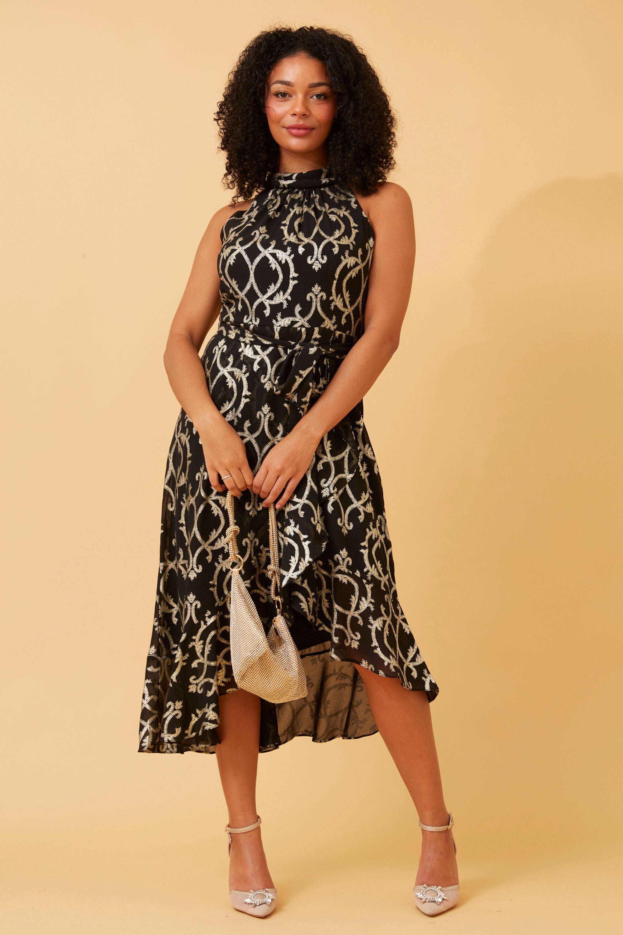 Catherine Halter Neck Dress