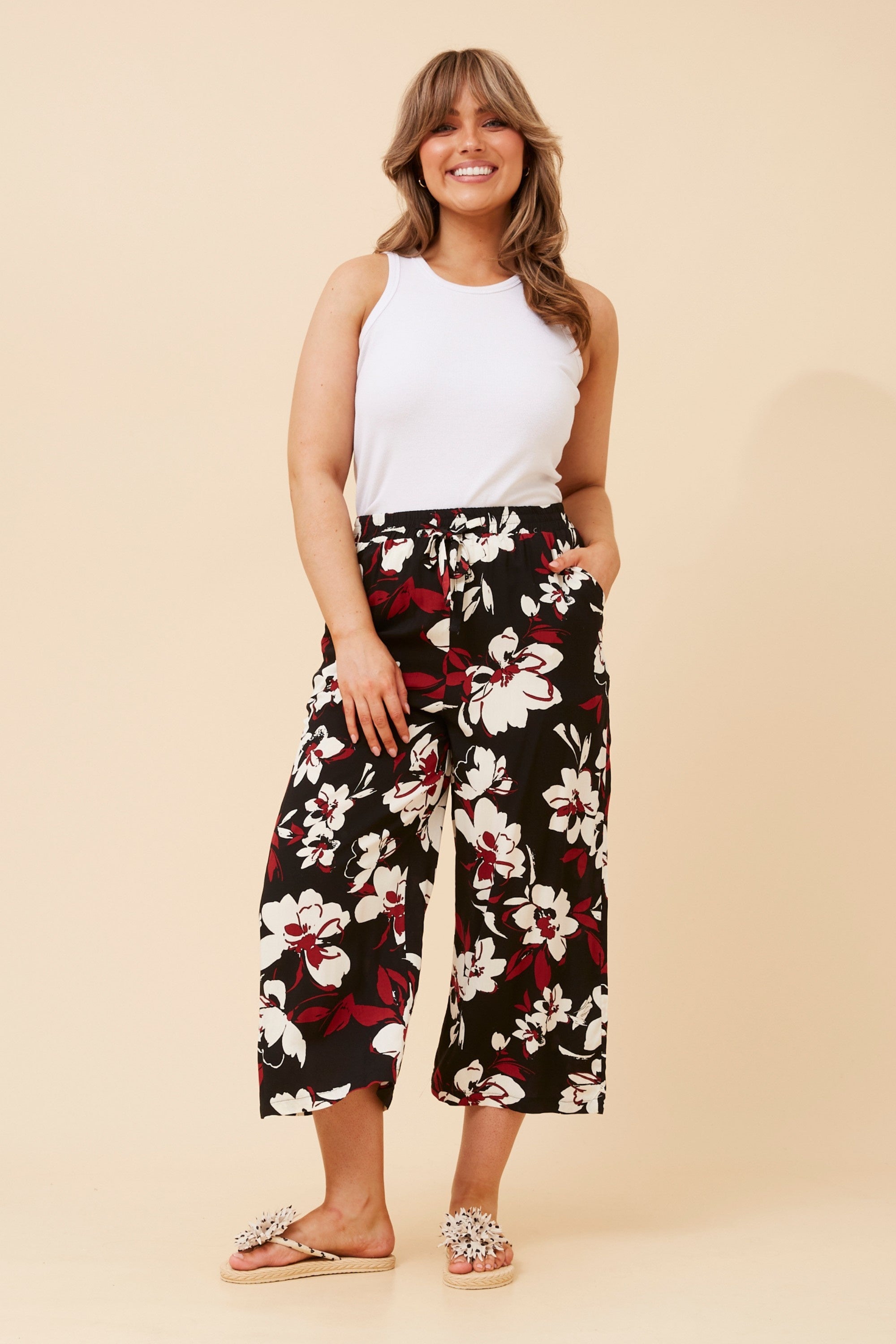 SUZE FLORAL PANTS