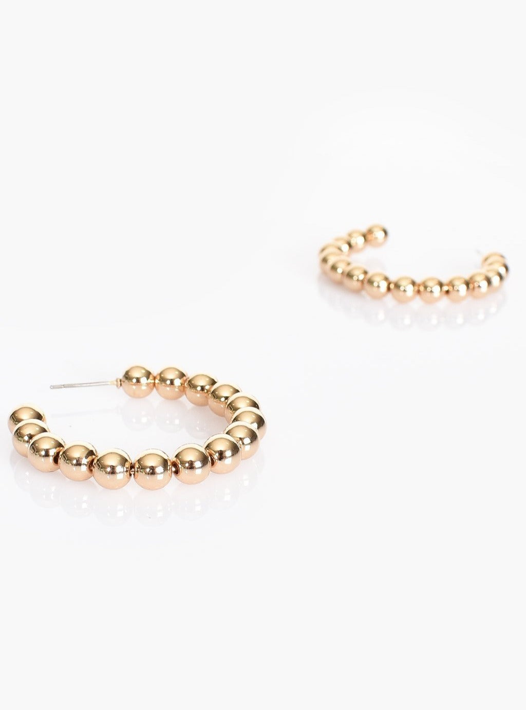 Adorne - Mini Gold Ball Earrings