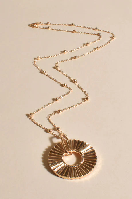 Sunrise Pendant Necklace