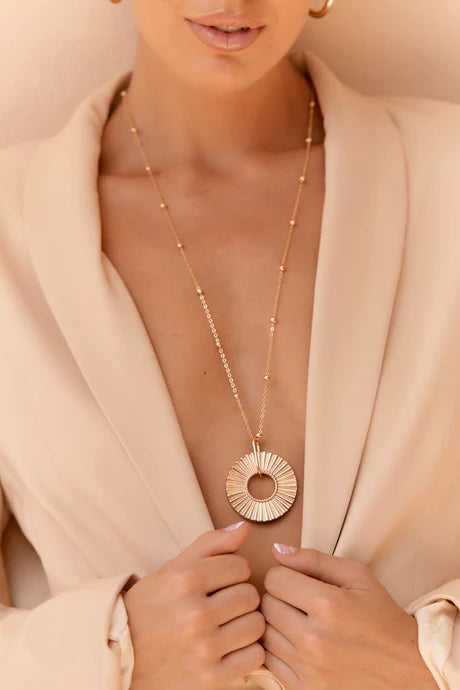 Sunrise Pendant Necklace