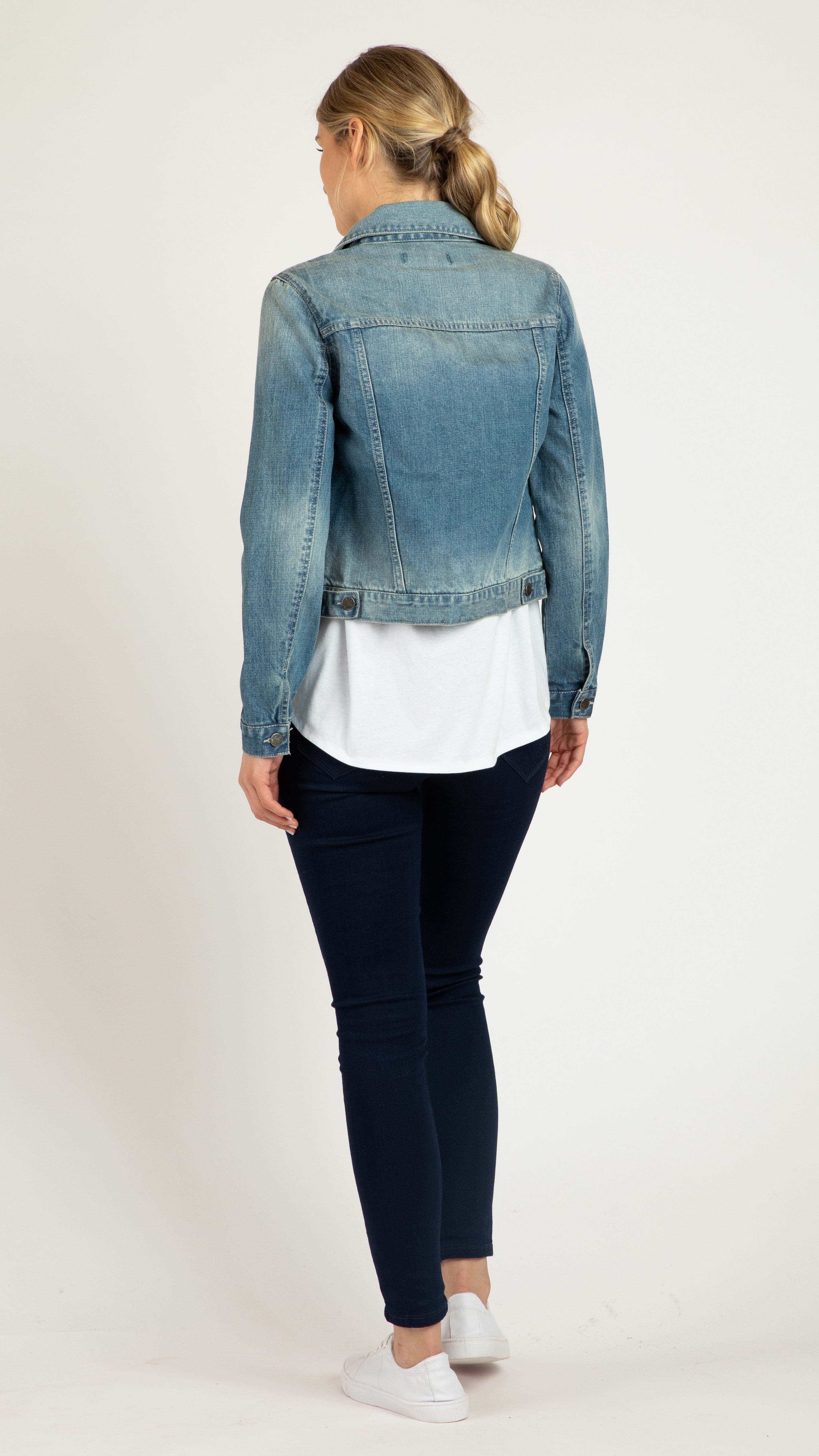 Quinn Denim Jacket - Vintage Wash