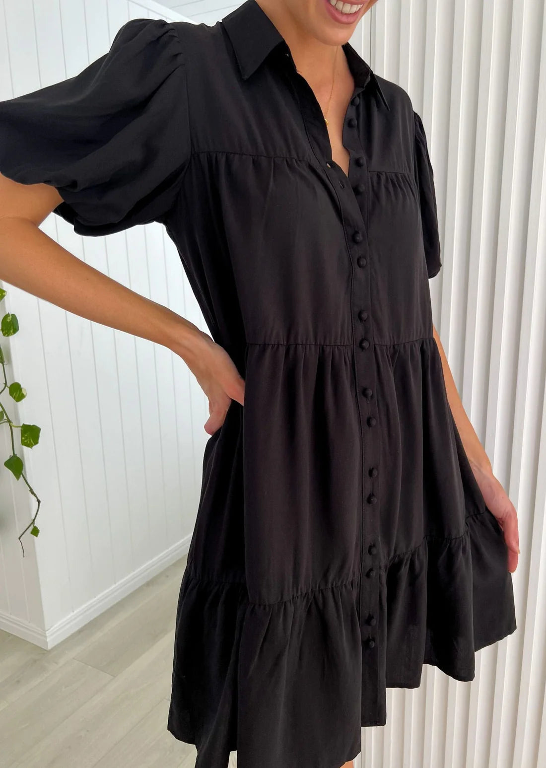 London Dress - Black