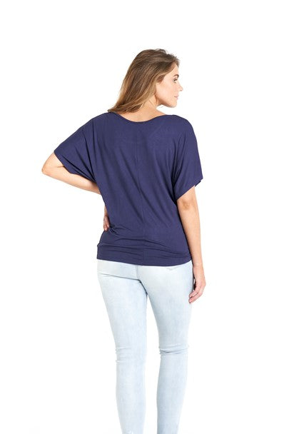 Betty Basics Maui Tee - Navy