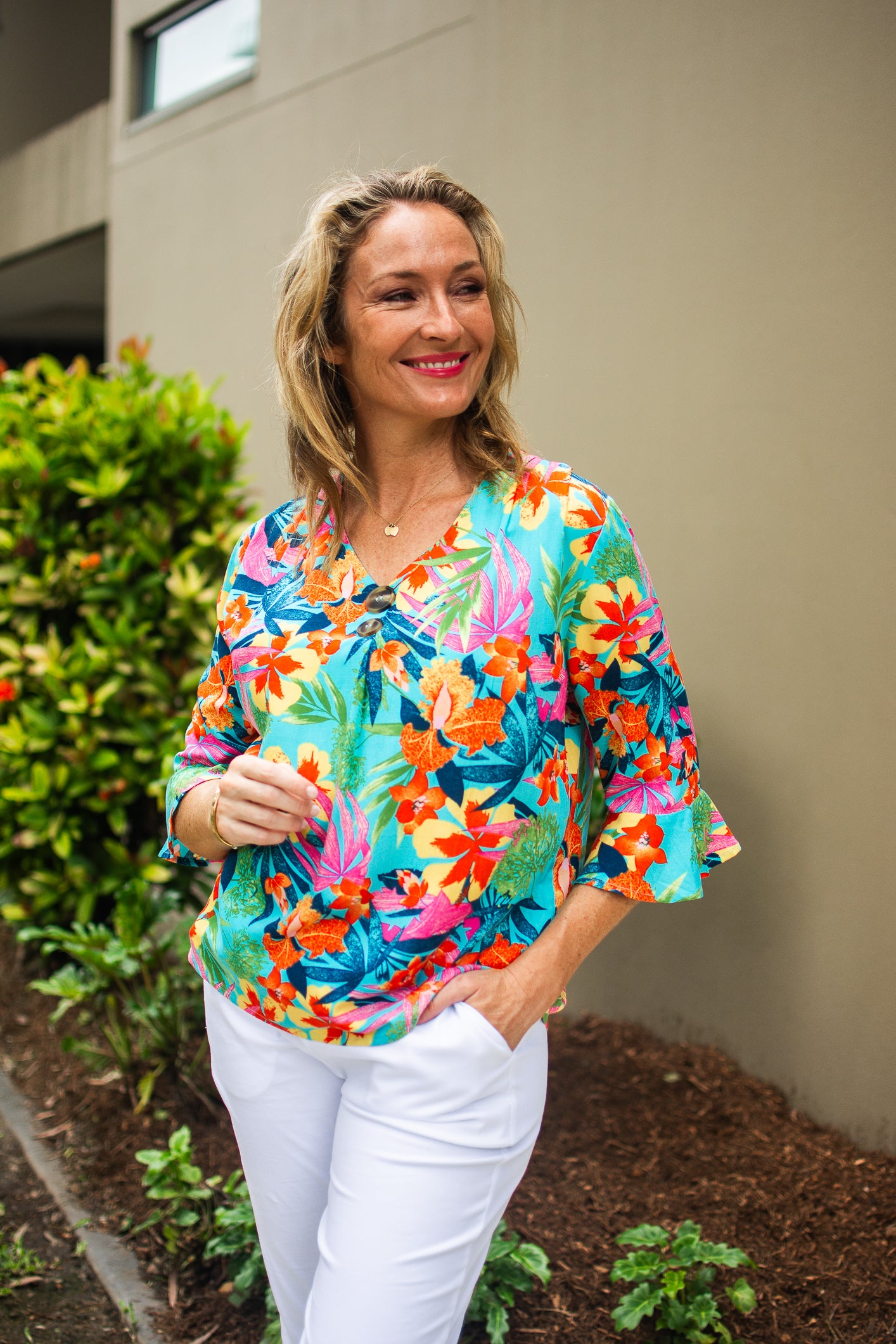Michele Top (Aqua)