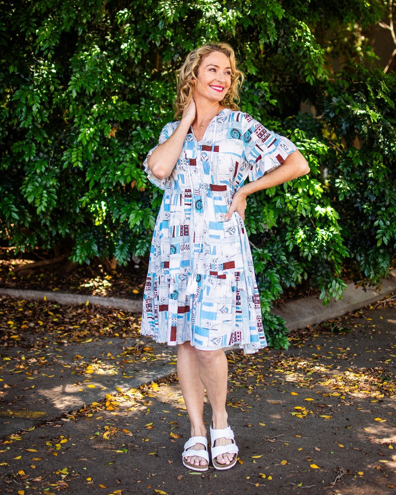 Lucia Dress (Blue)