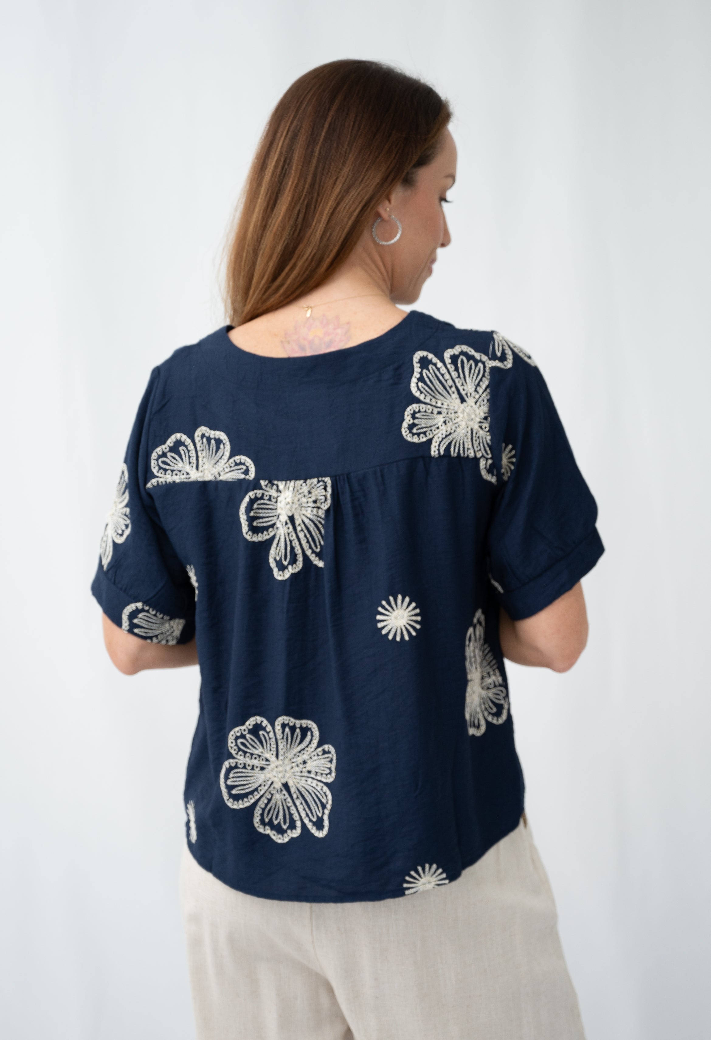 Lois Top (Navy)
